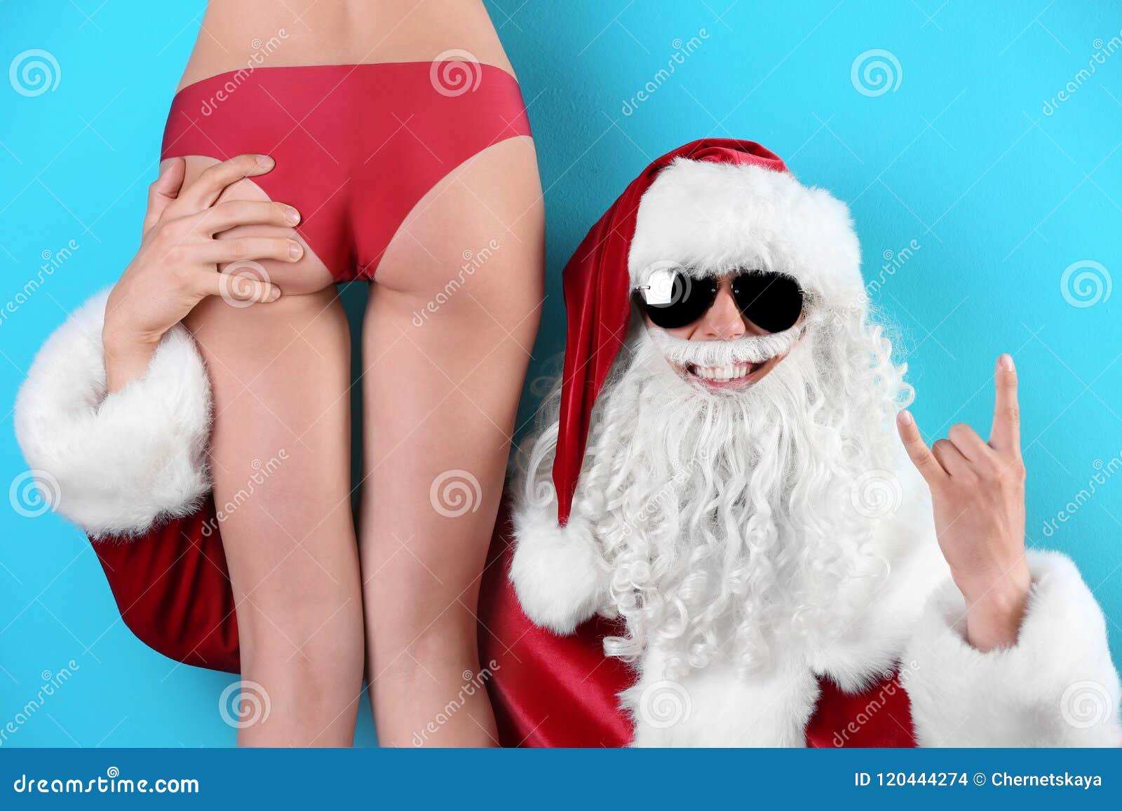 Naked Santa Babes