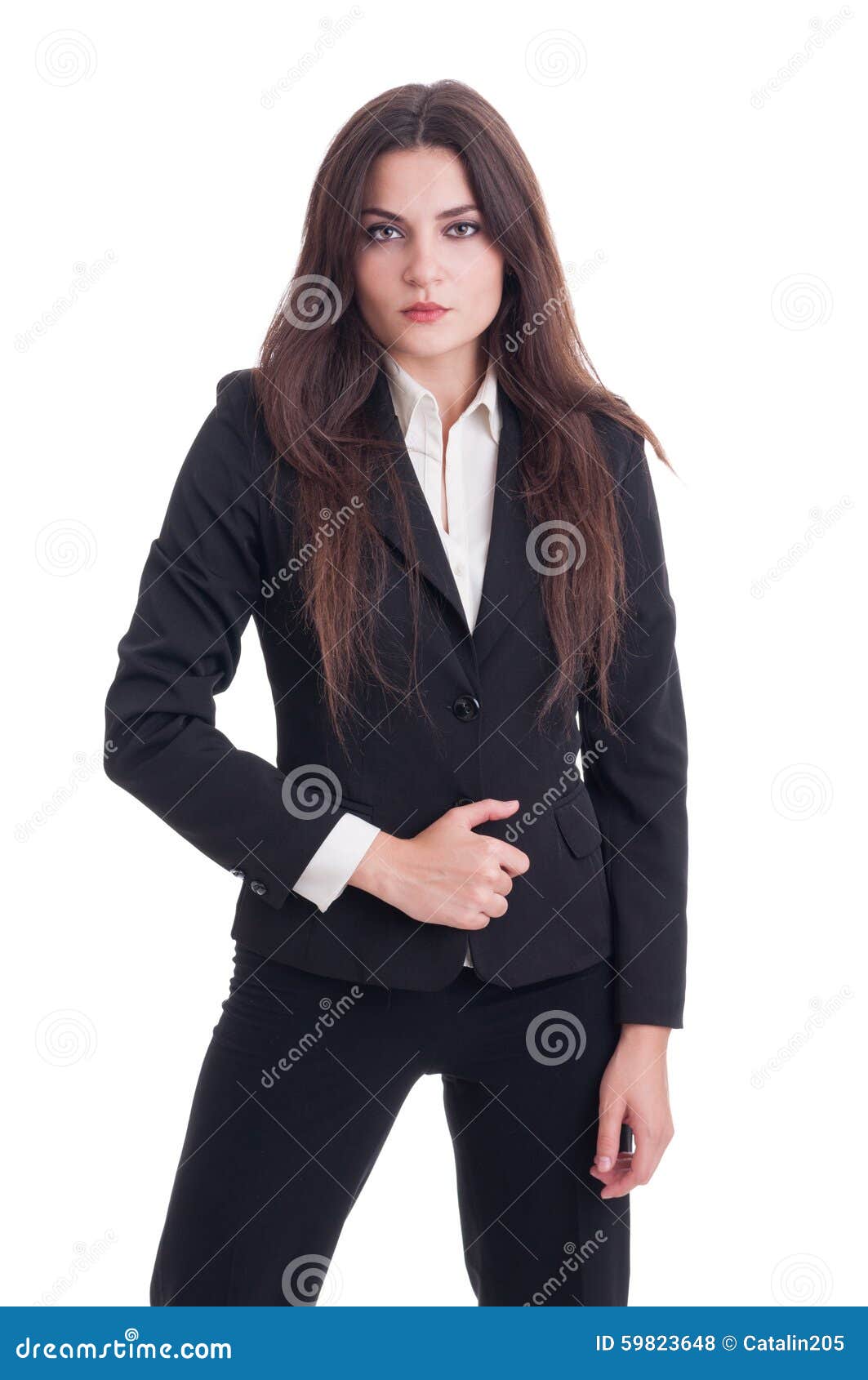 Young And Confident Business Woman Stock Photo - Image of accountant ...