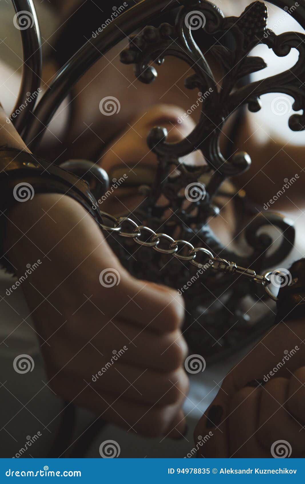 Women Chained To Bed