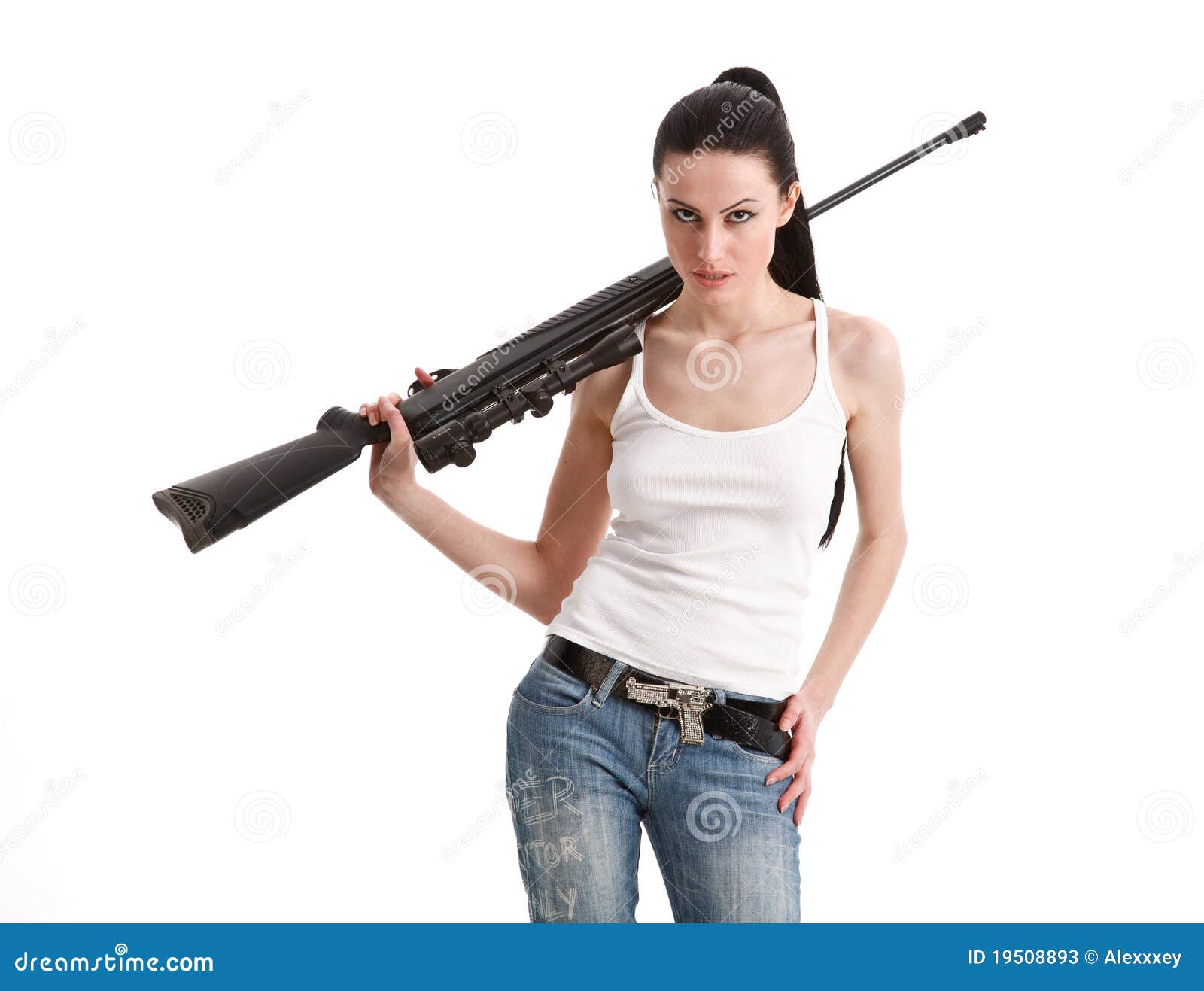 Sexy Female Sniper