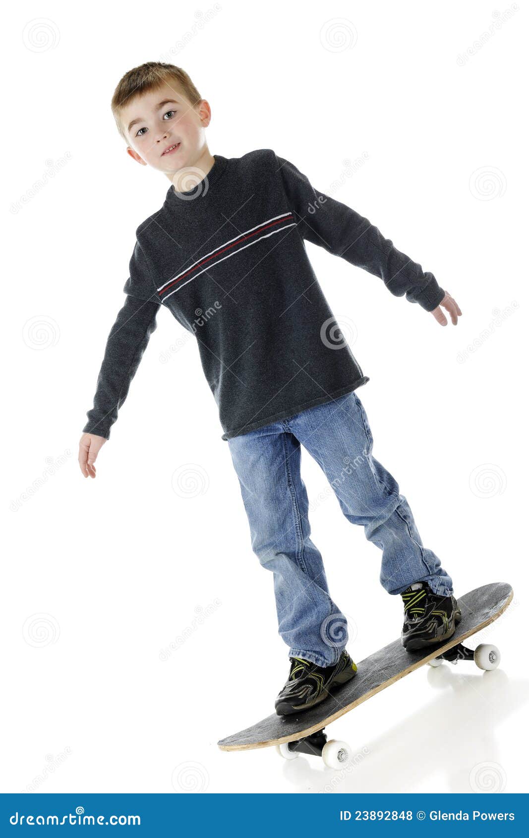 Young Skateboarder stock photo. Image of male, downhill - 23892848