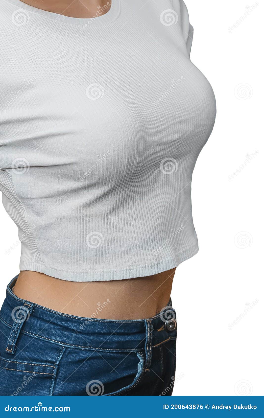 Woman Large Breasts Shirt Stock Photos - Free & Royalty-Free