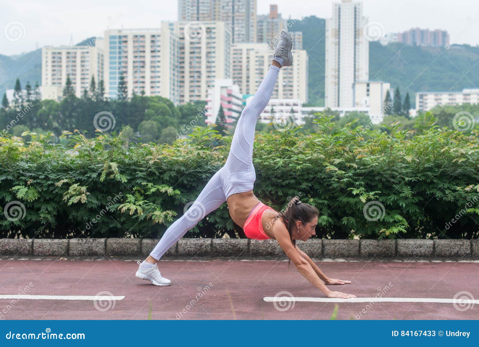 downward dog split