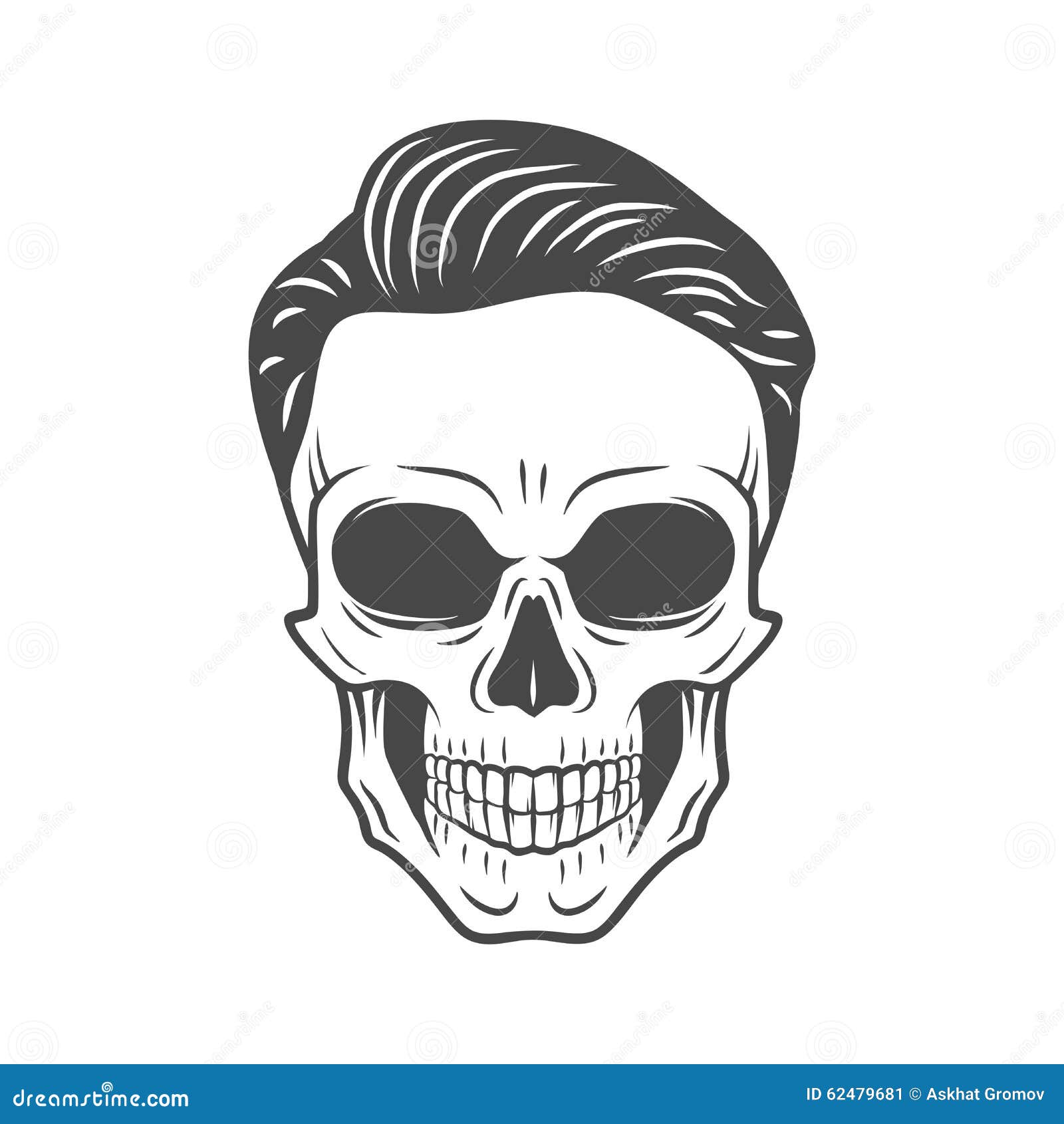 Skull Template Stock Illustrations – 22,22 Skull Template Stock Throughout Blank Sugar Skull Template