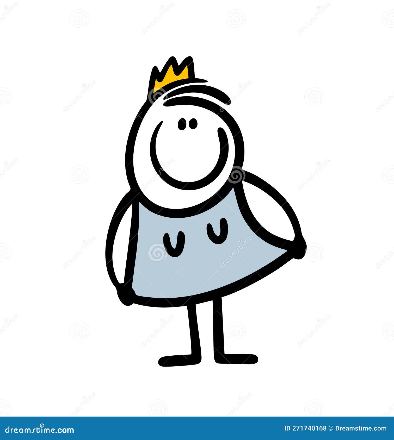 Princess Stickman Pink Cartoon Vector CartoonDealer 107186871 princess-stickman-pink-cartoon-vector-cartoondealer-107186871