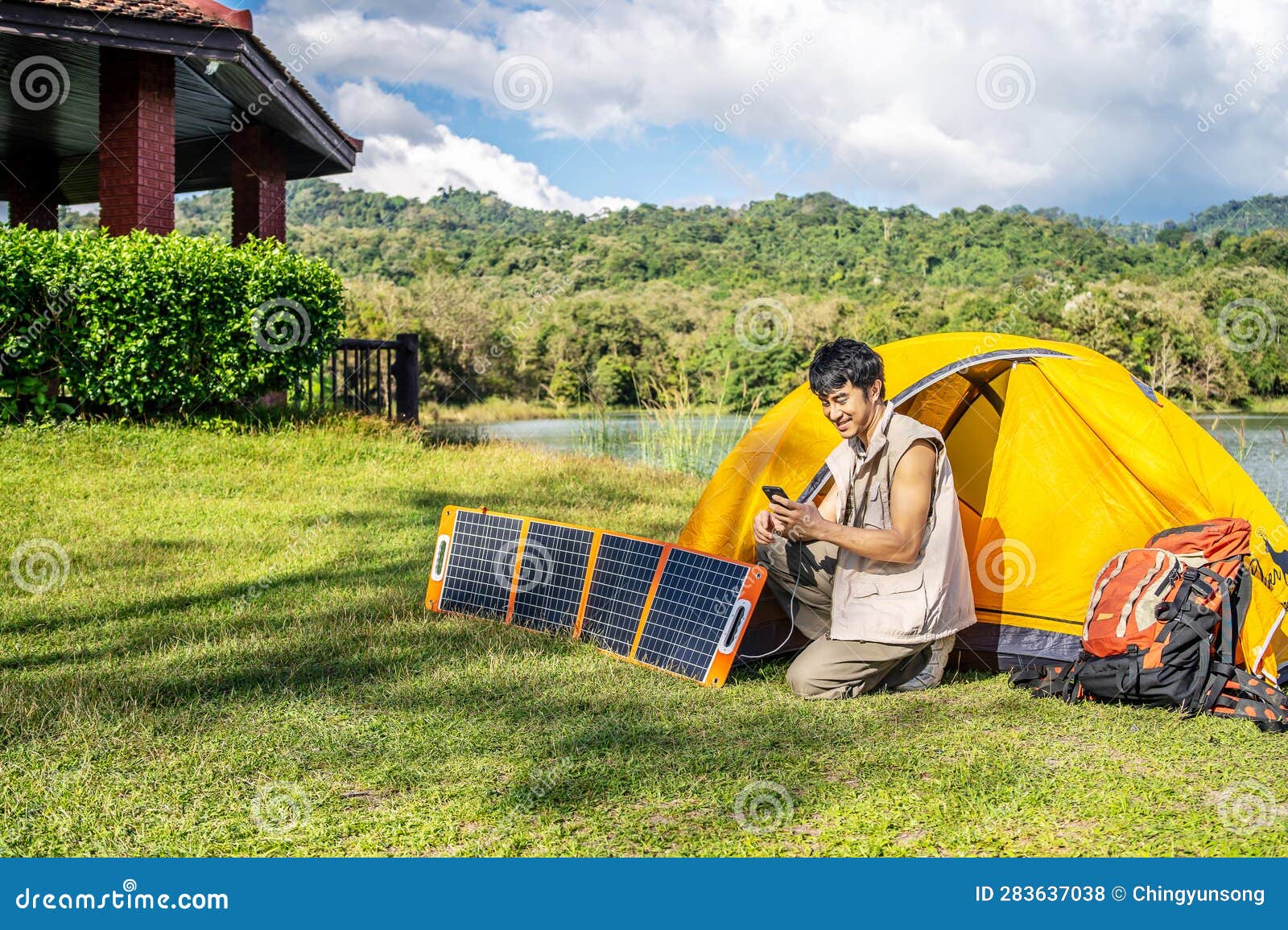 Camping plug hi-res stock photography and images - Alamy