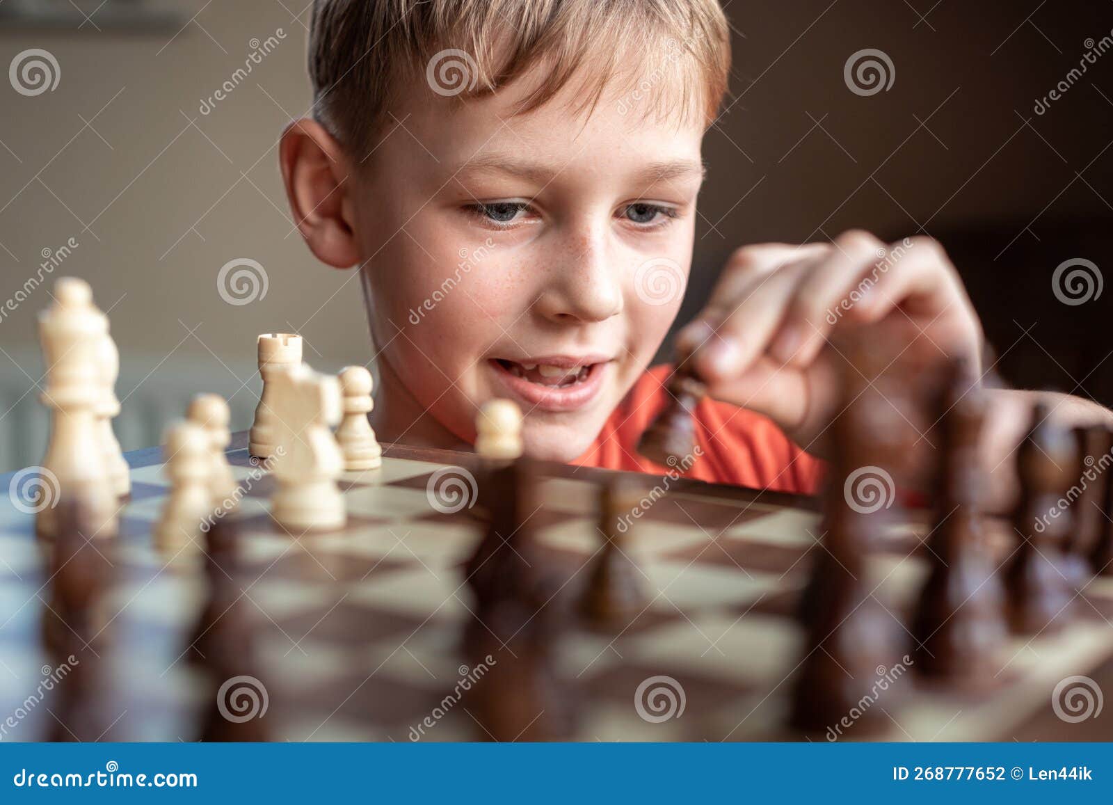 next move in a chess game, Stock image