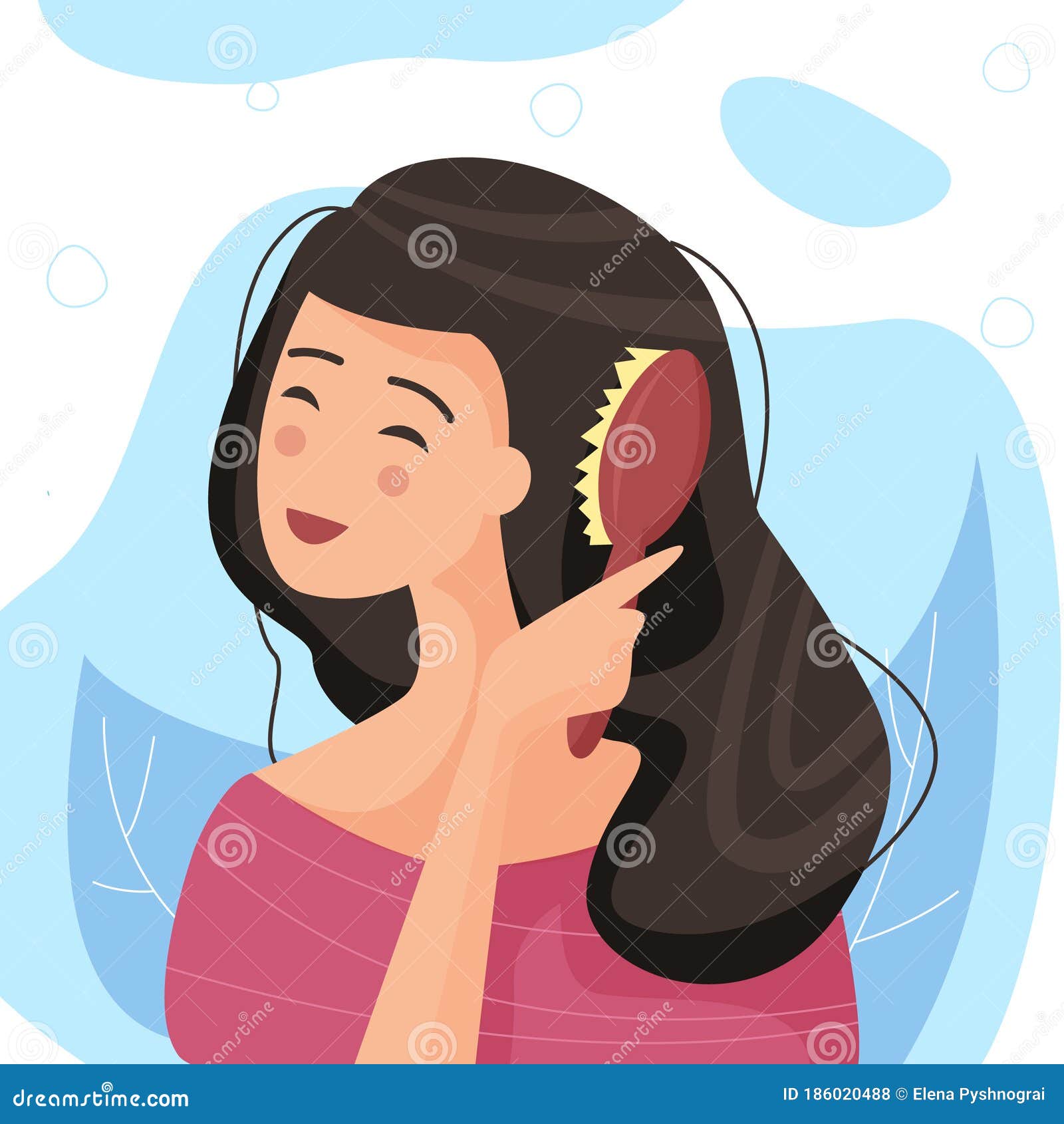 Healthy Hair Follicle Happy Cartoon Character Illustration healthy-hair-follicle-happy-cartoon-character-illustration