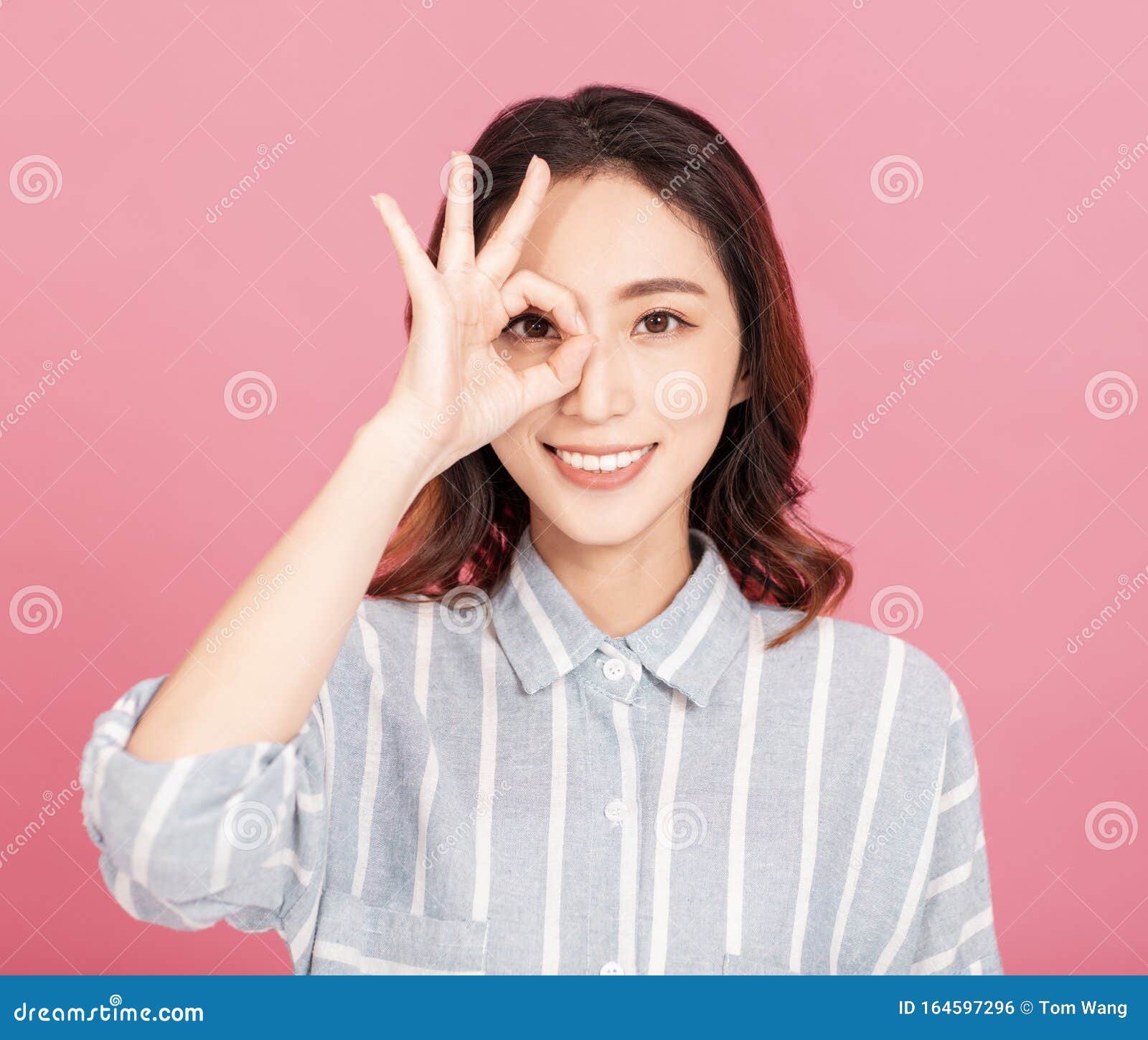Eyes On Hands Monster RoyaltyFree Stock Photo