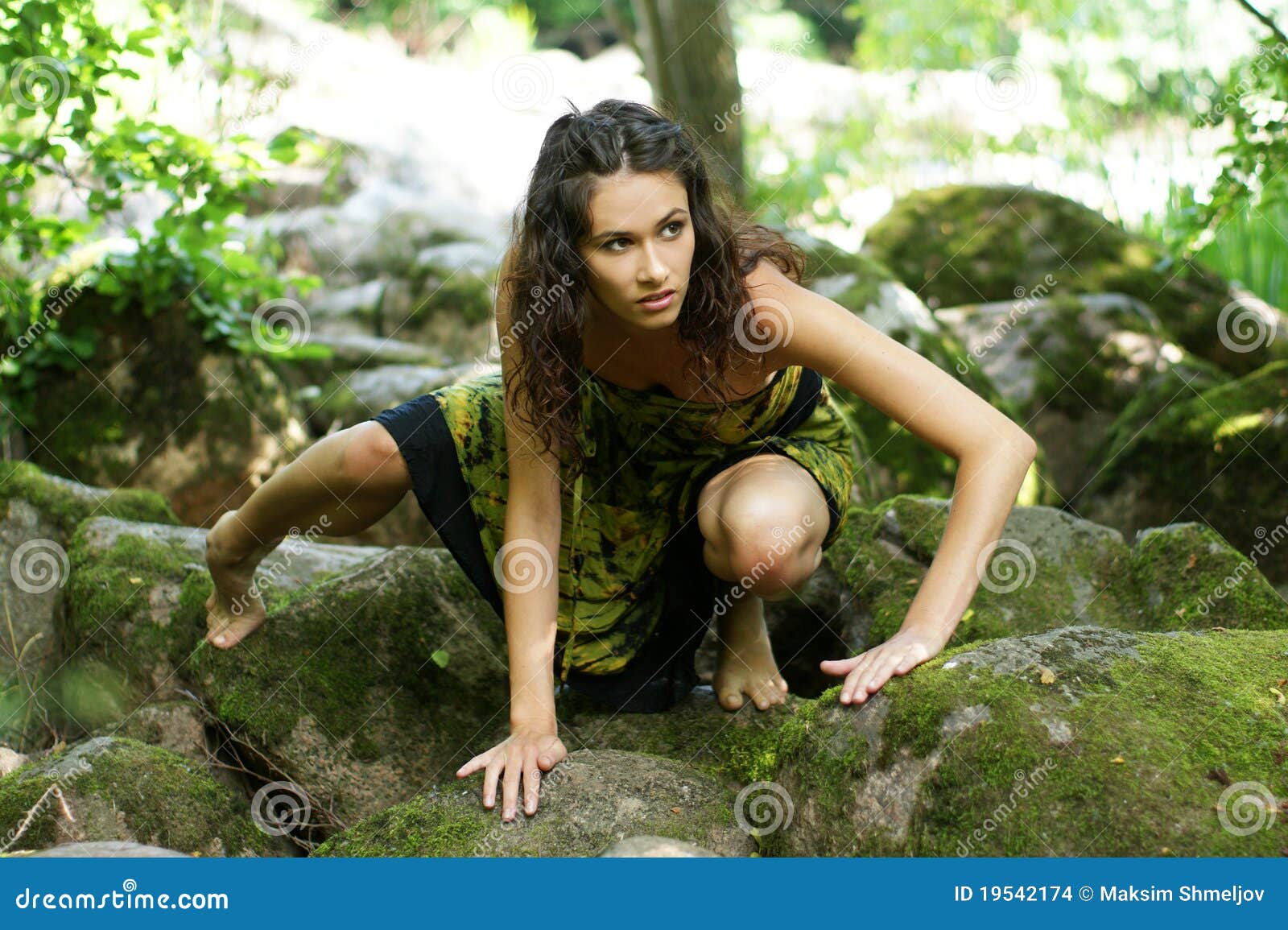 https://thumbs.dreamstime.com/z/young-woman-crawling-deep-forest-19542174.jpg?ct=jpeg