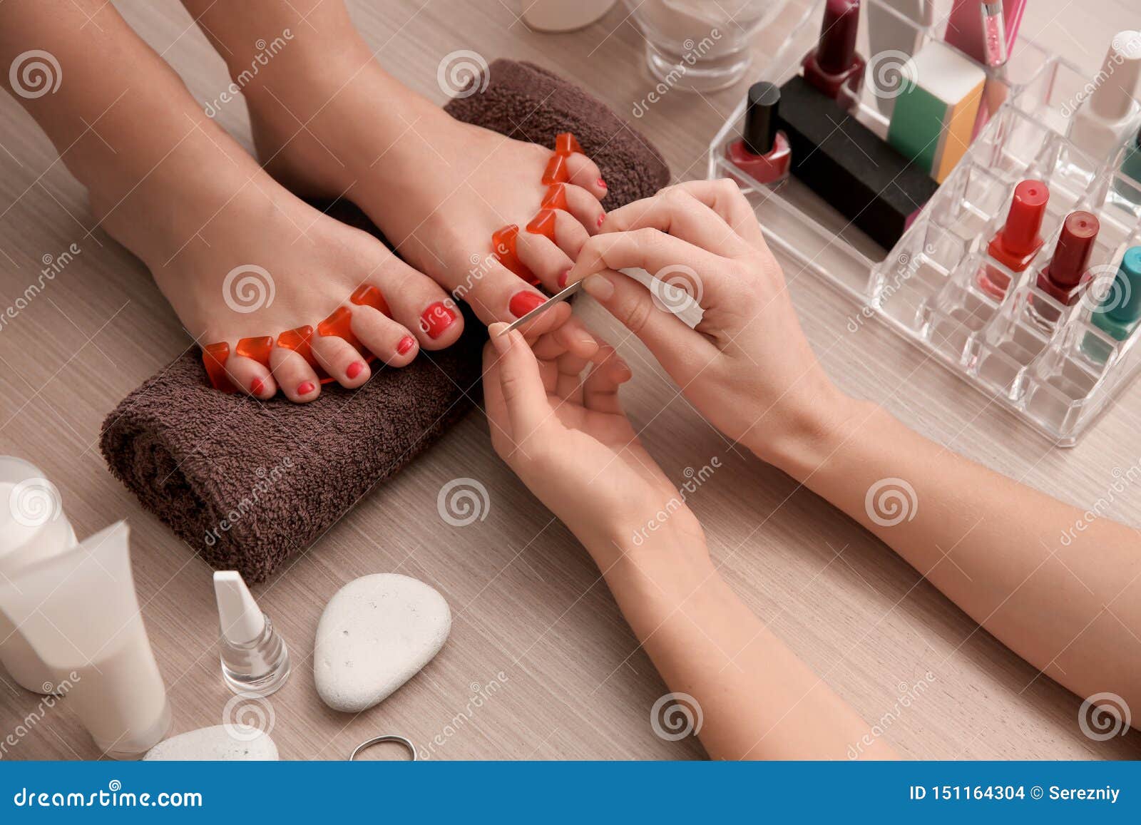 Getting A Pedicure Getting A Pedicure