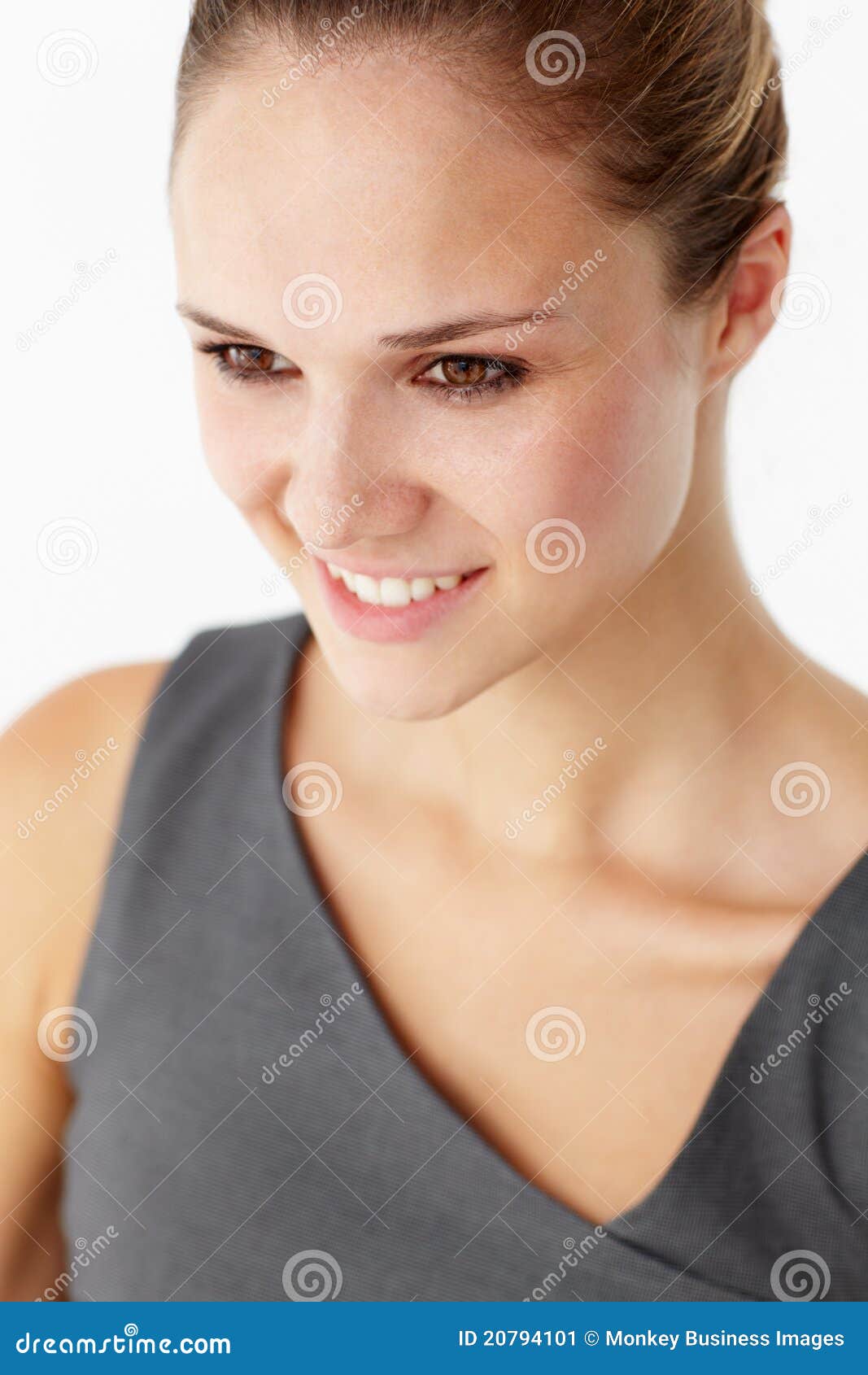 Young Woman Head And Shoulders Stock Image Image 20794101