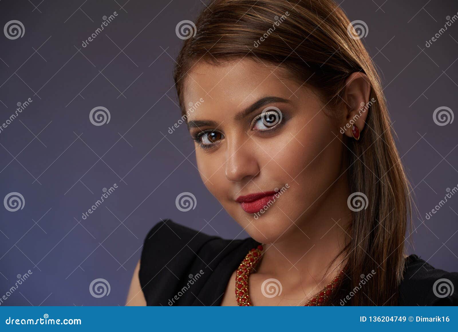 young woman headshot portrait