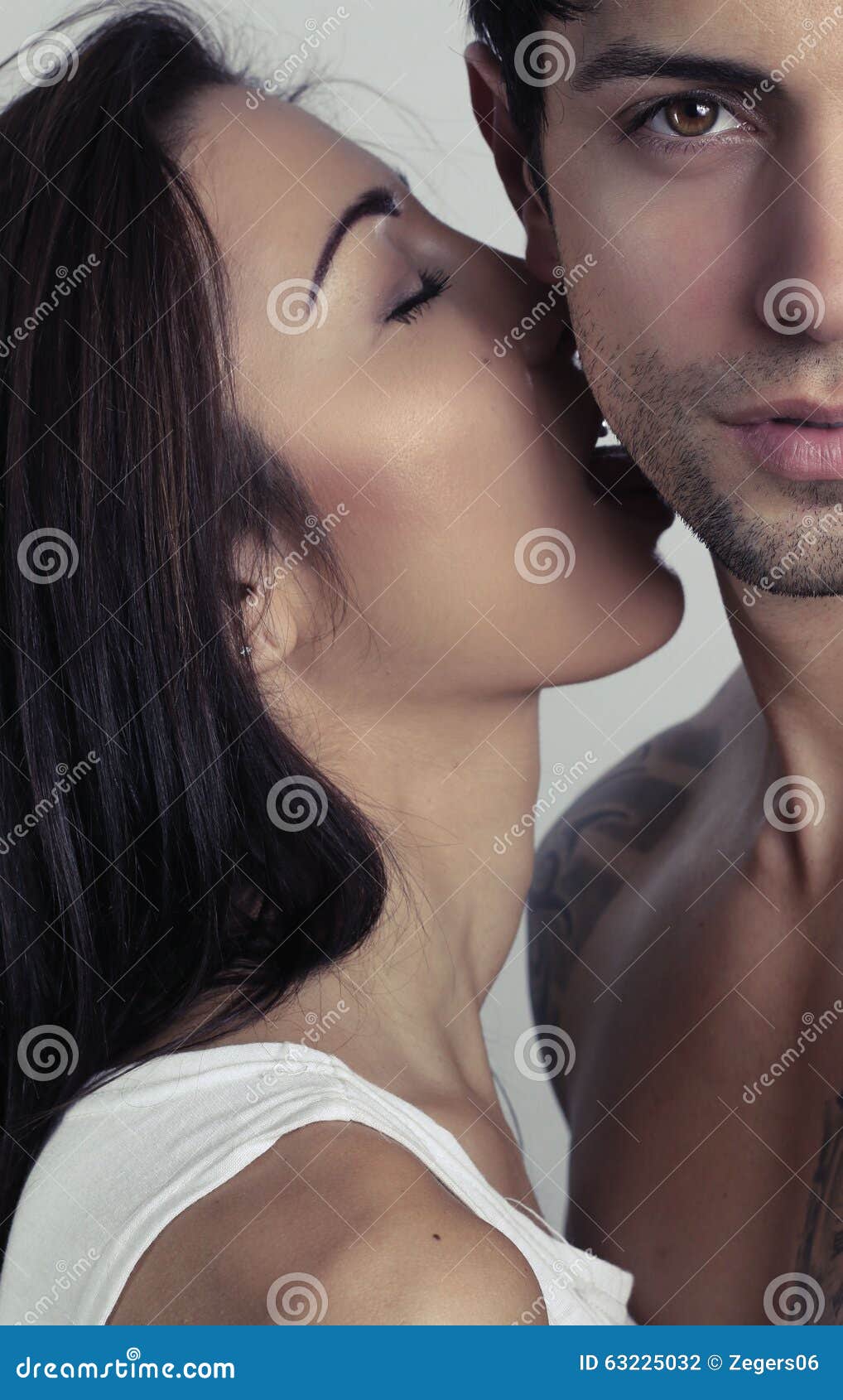 Man Licking Girl
