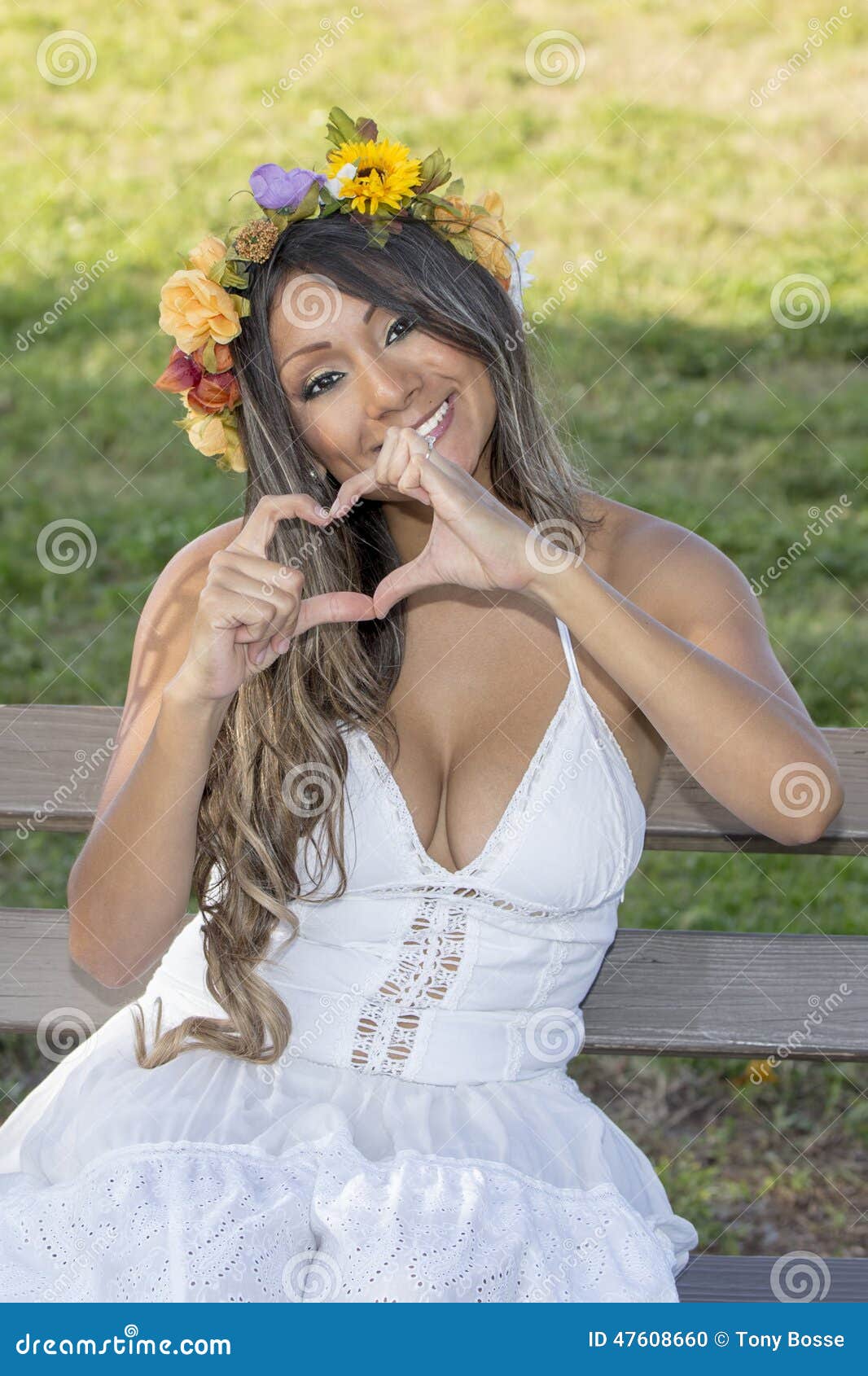 Young Woman In Love Stock Photo - Image: 47608660