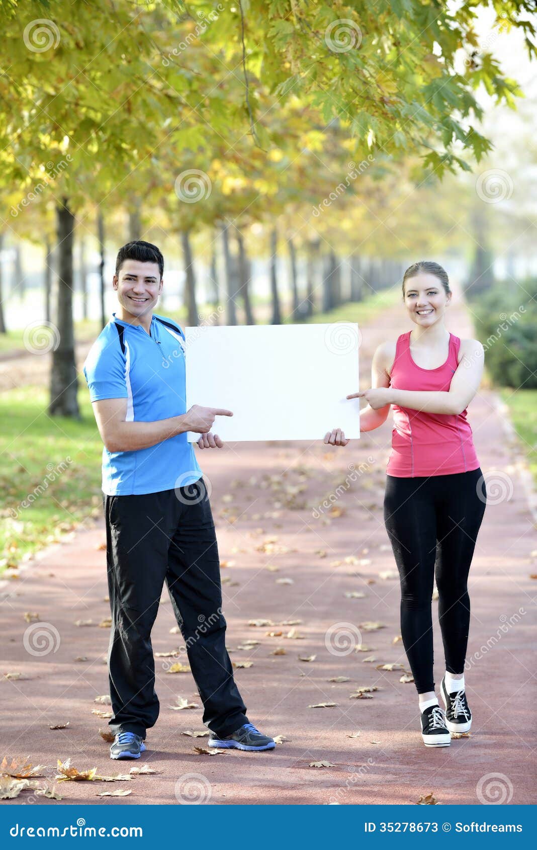 https://thumbs.dreamstime.com/z/young-woman-man-walking-happy-couple-autumn-park-looking-camera-table-holding-hands-pointing-35278673.jpg