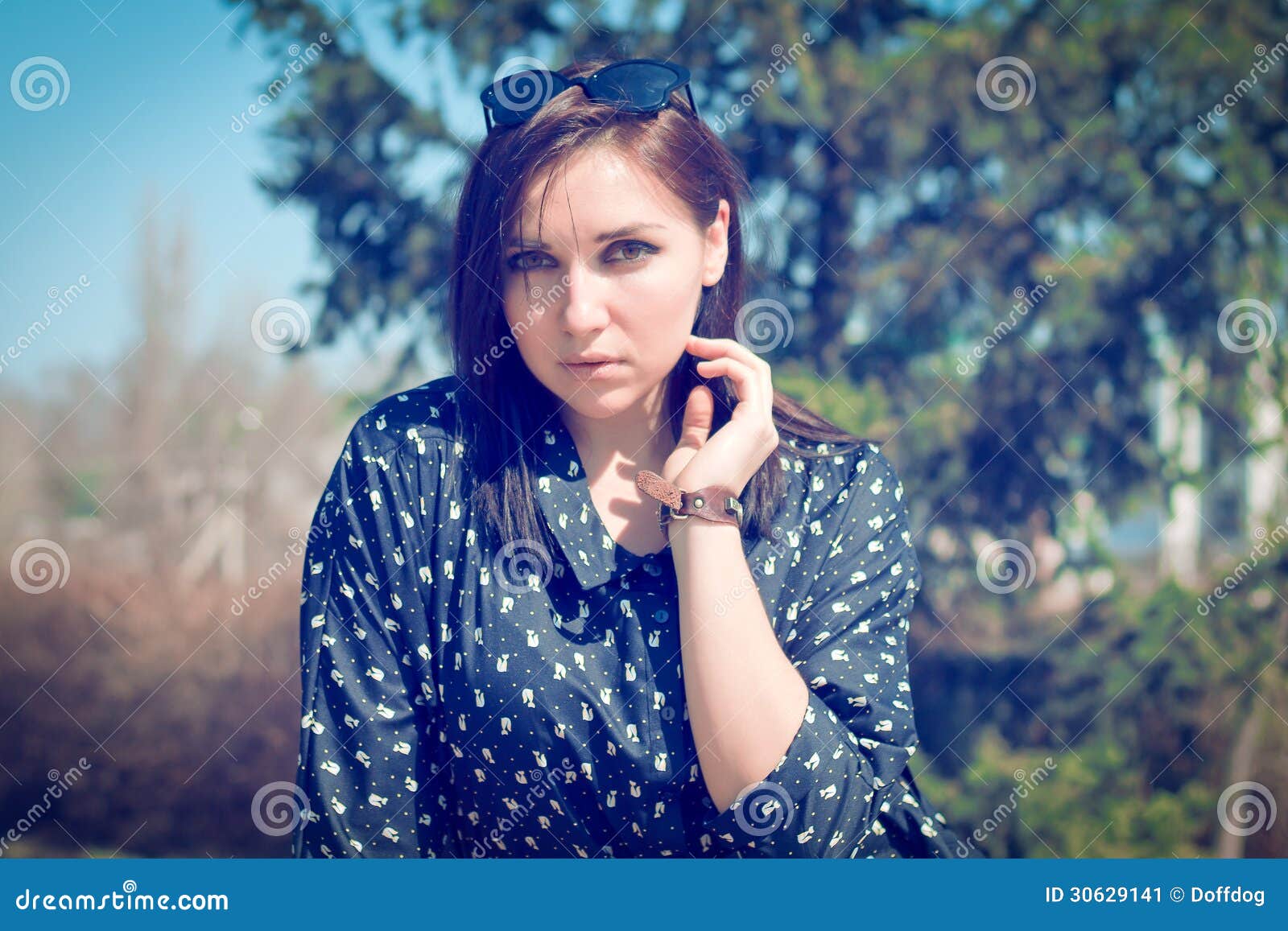 Young woman stock image. Image of background, cute, beautiful 30629141