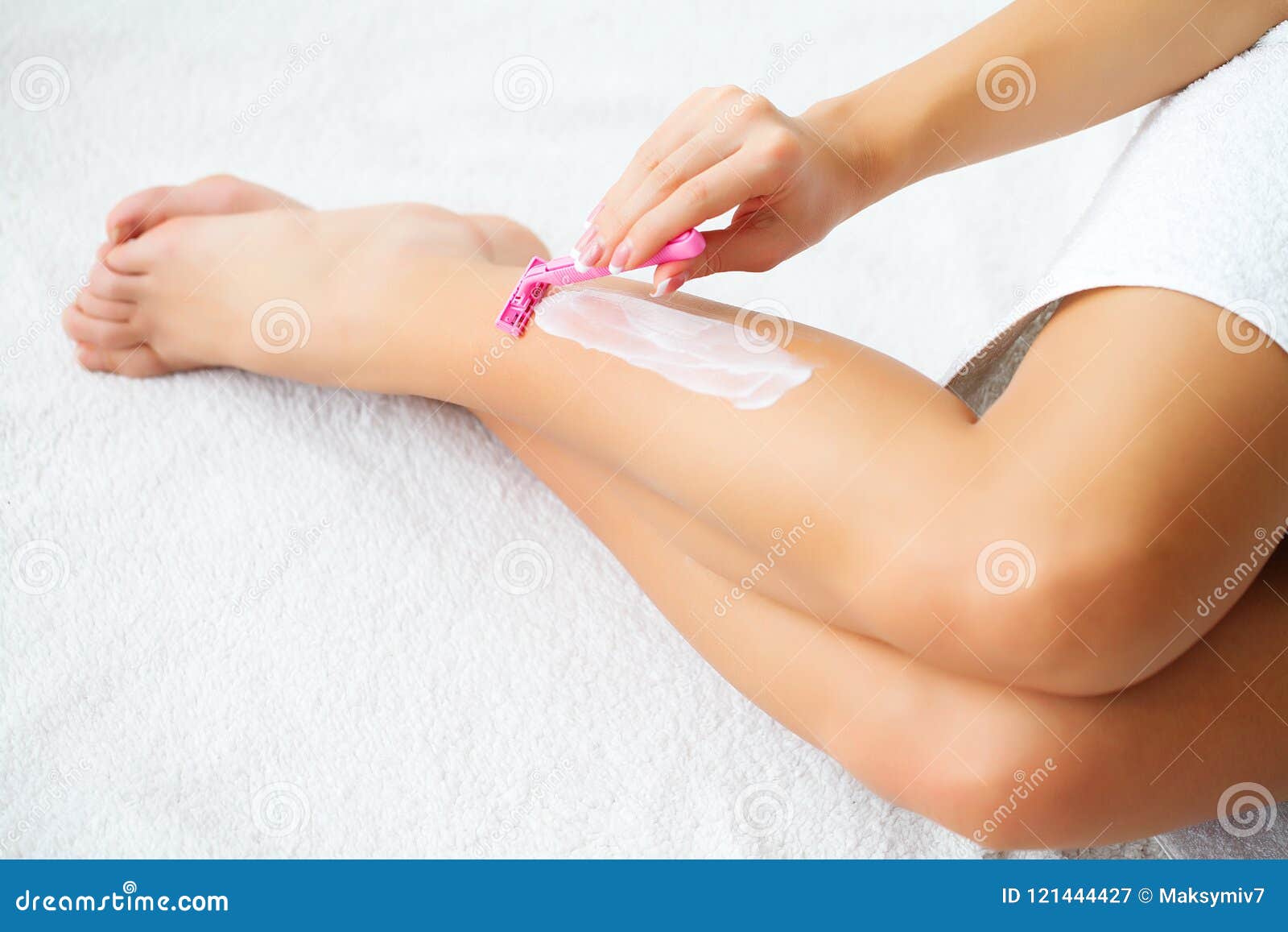 Young Woman Removing Hair on Legs with Razor. Body Care and Shaving Every Day. Smooth Skin. Stock Image - Image of closeup, female: 121444427 Young Woman Removing Hair on Legs with Razor. Body Care and Shaving Every Day. Smooth Skin. Stock Image - Image of closeup, female: 121444427
