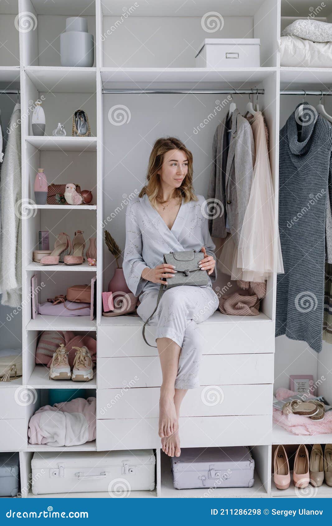 Young Girl Dressing Room
