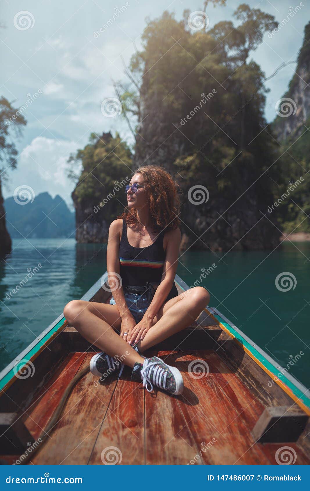 Sexy Woman Sitting Boat Stock Images - Download 33 Royalty ...
