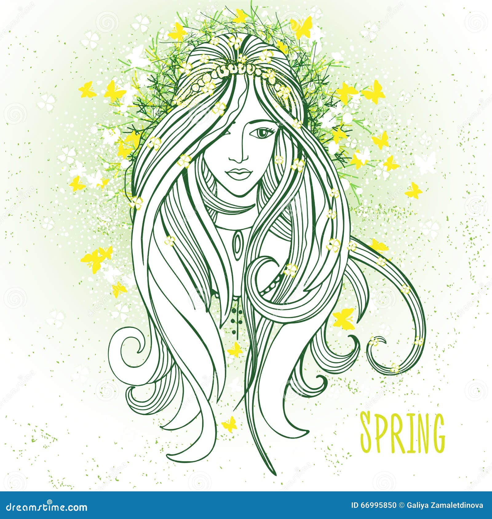 Set Spring mood Set Spring mood