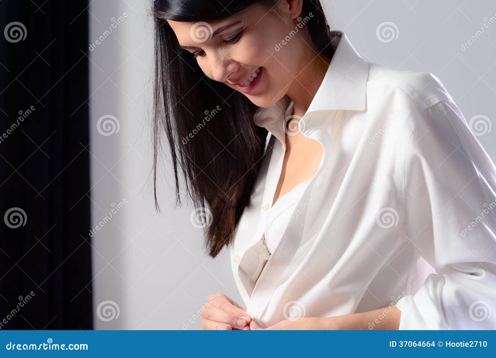 Girl Dressing Undressing White Bra Stock Photos - Free & Royalty-Free Stock  Photos from Dreamstime