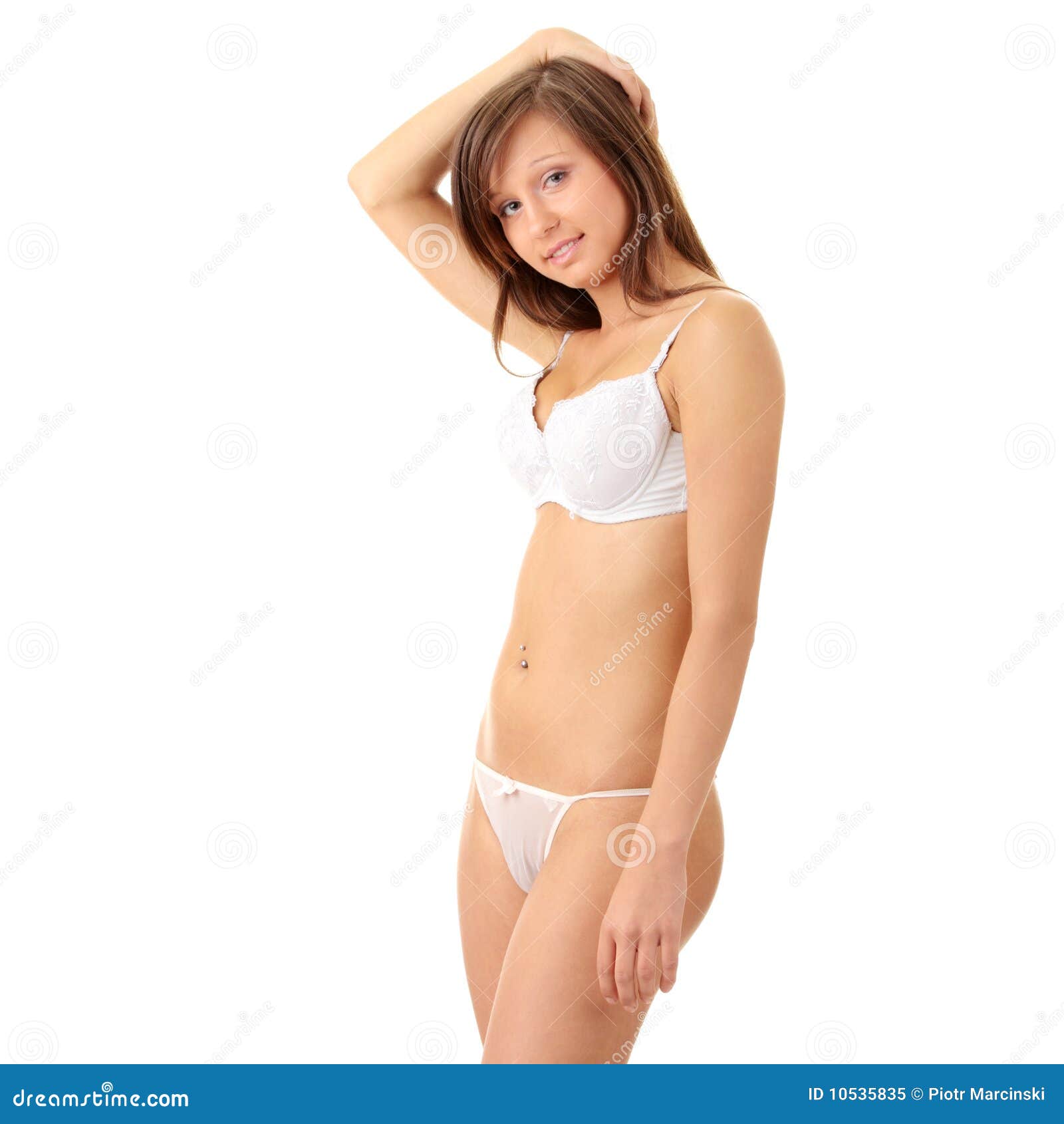 Young Woman Underwear Image & Photo (Free Trial)