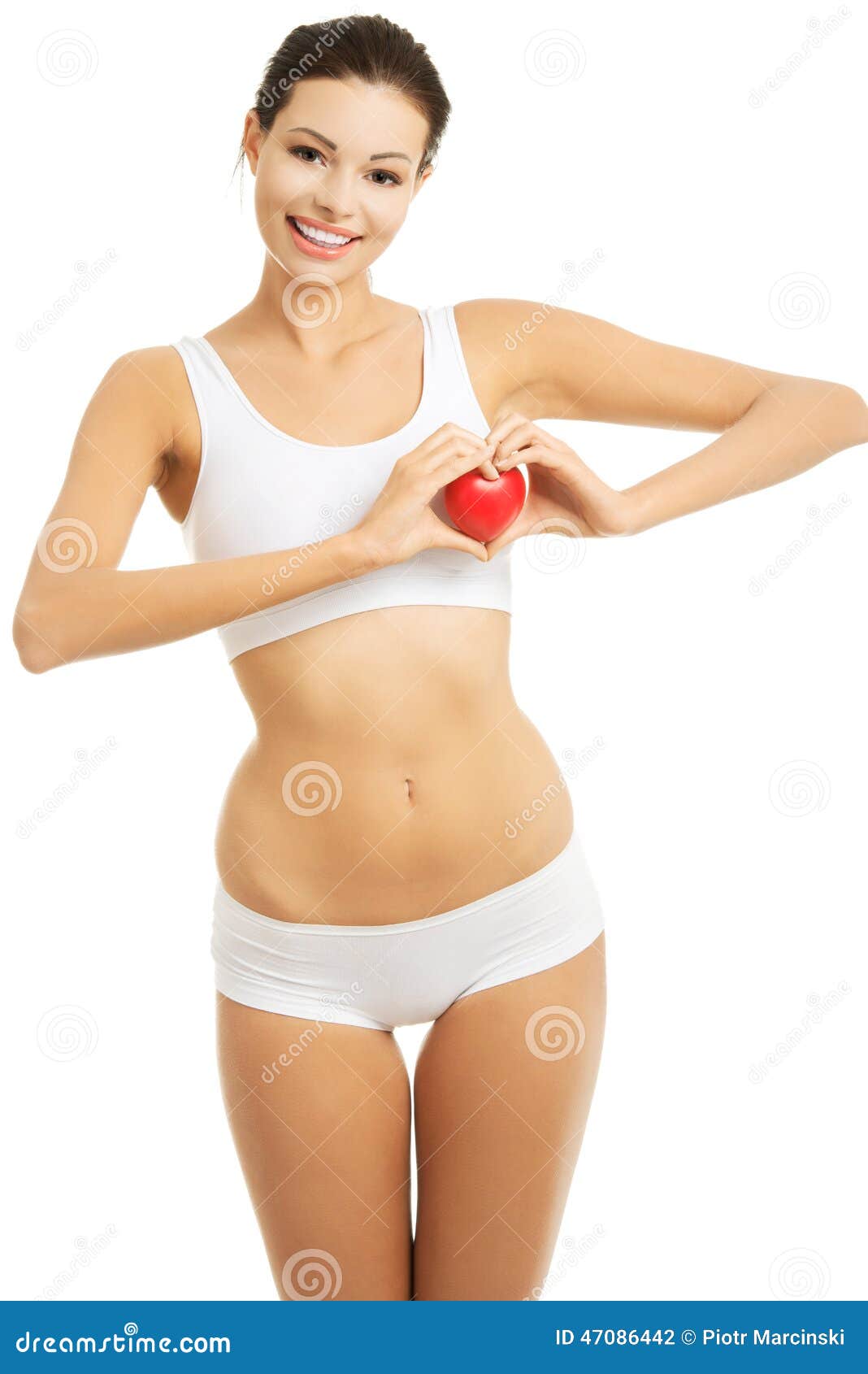 Women in underwear stock image. Image of care, holding - 87862553