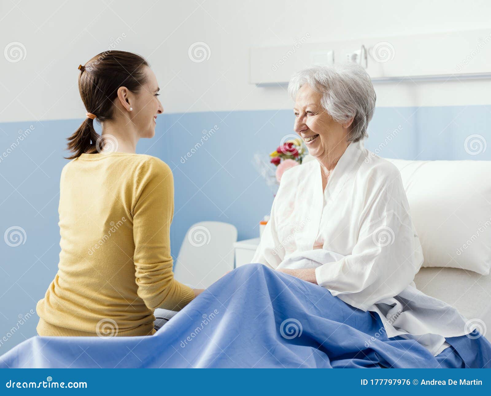 you must visit your grandma at hospital