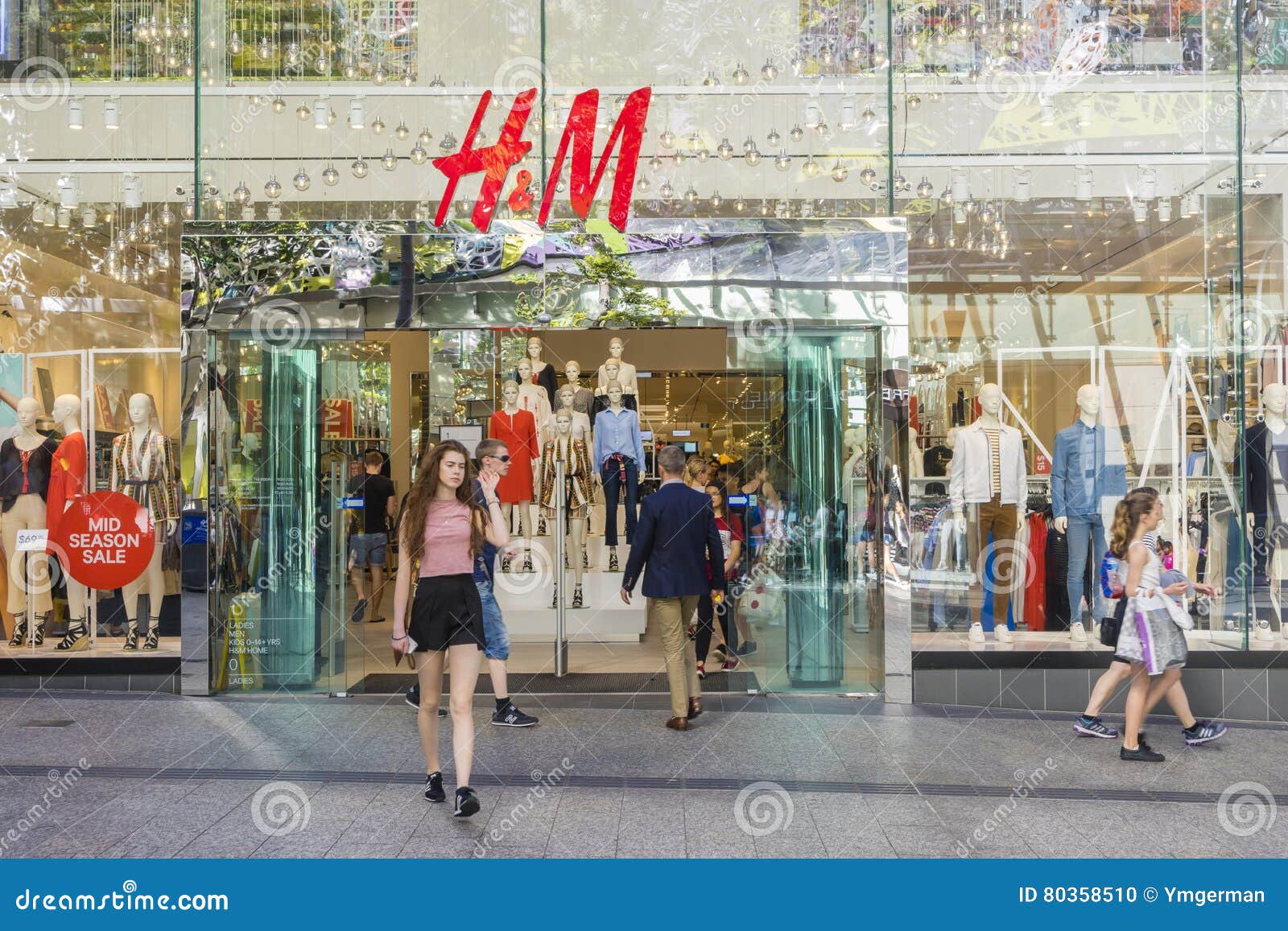 h and m clothing australia