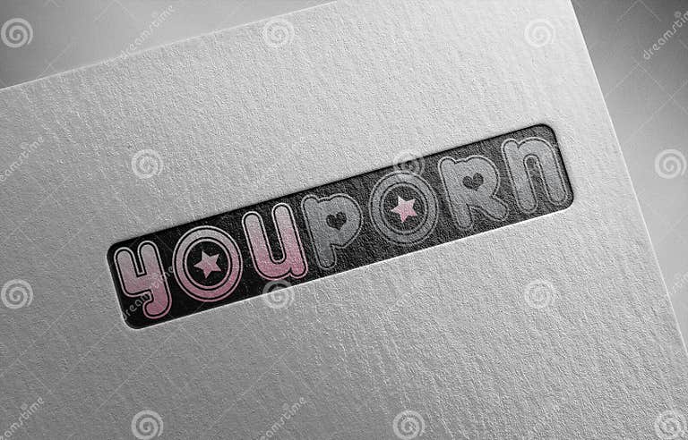 Youporn 1 on paper texture editorial photography Image of pornographic
