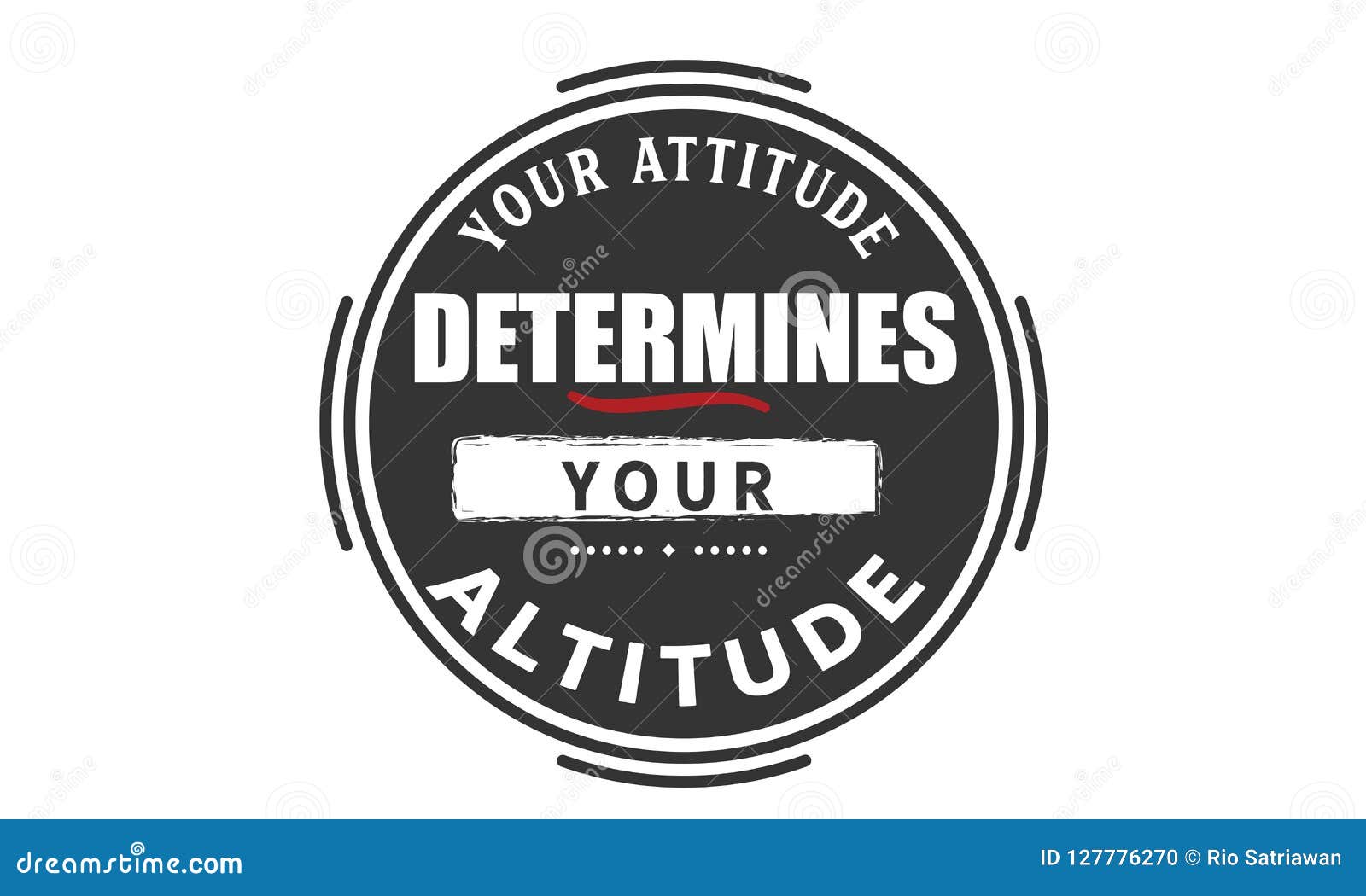 attitude determines your altitude meaning