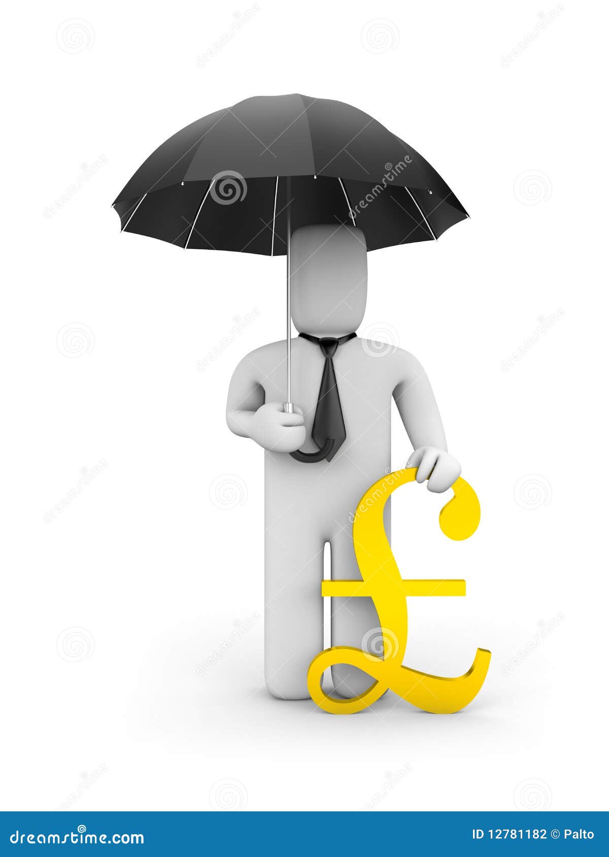 Your investment in safety stock illustration. Illustration of mark