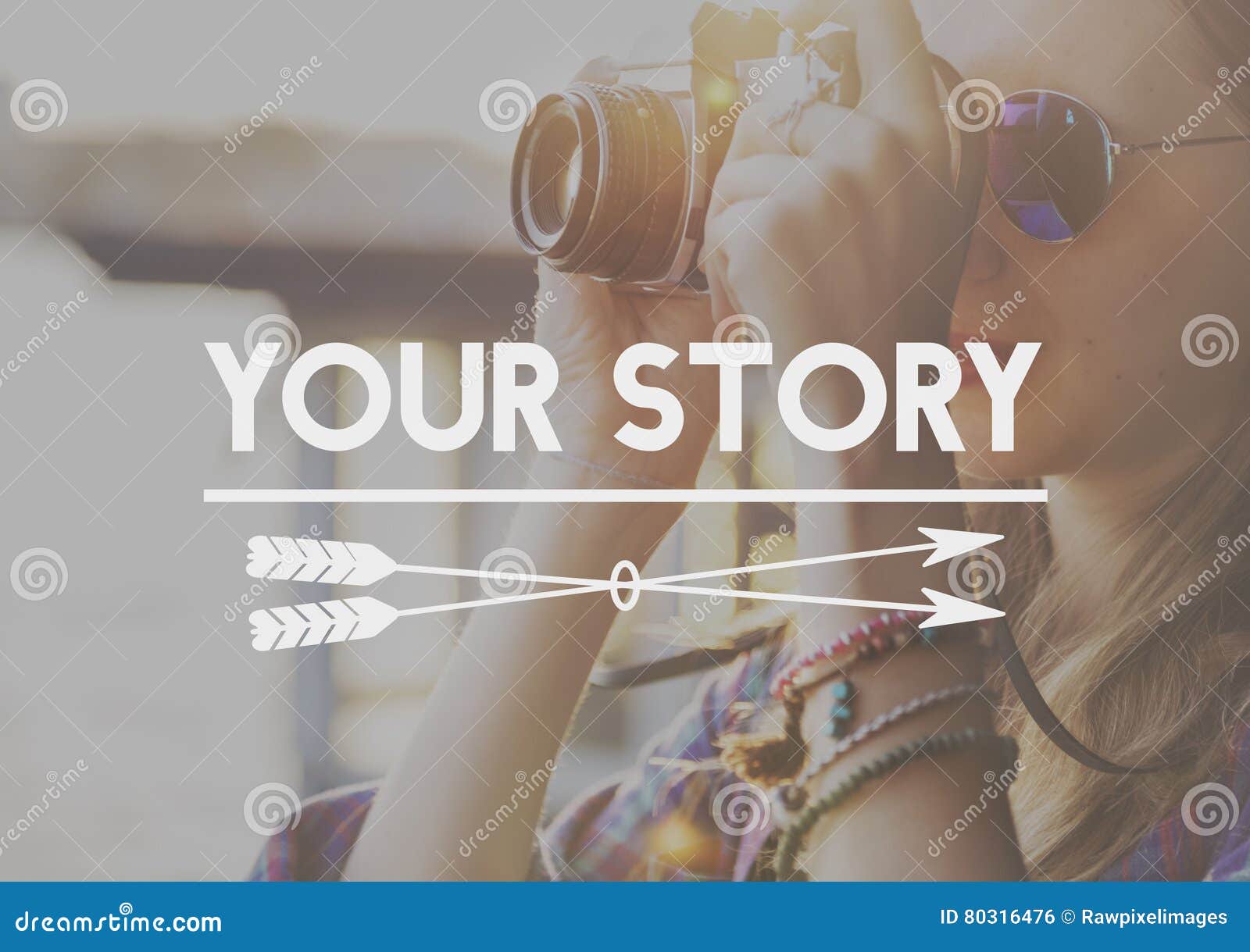 your story life moments memory concept