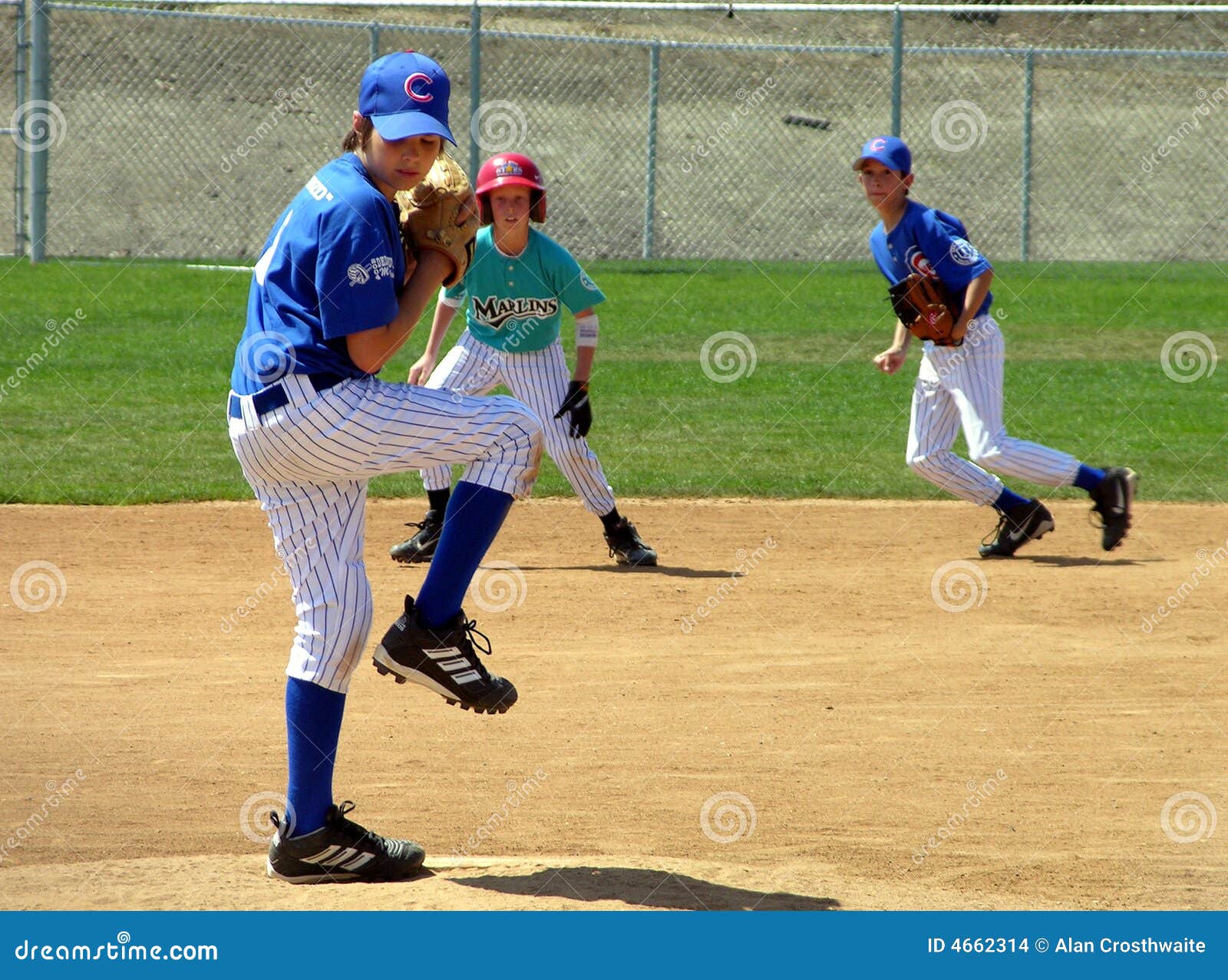 Youth Baseball Pitcher editorial stock image. Image of pitcher 4662314