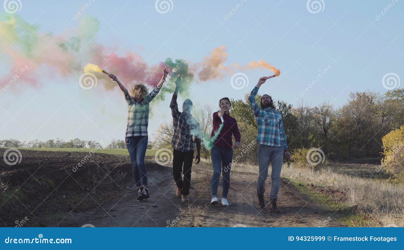 Colored Smoke Grenades