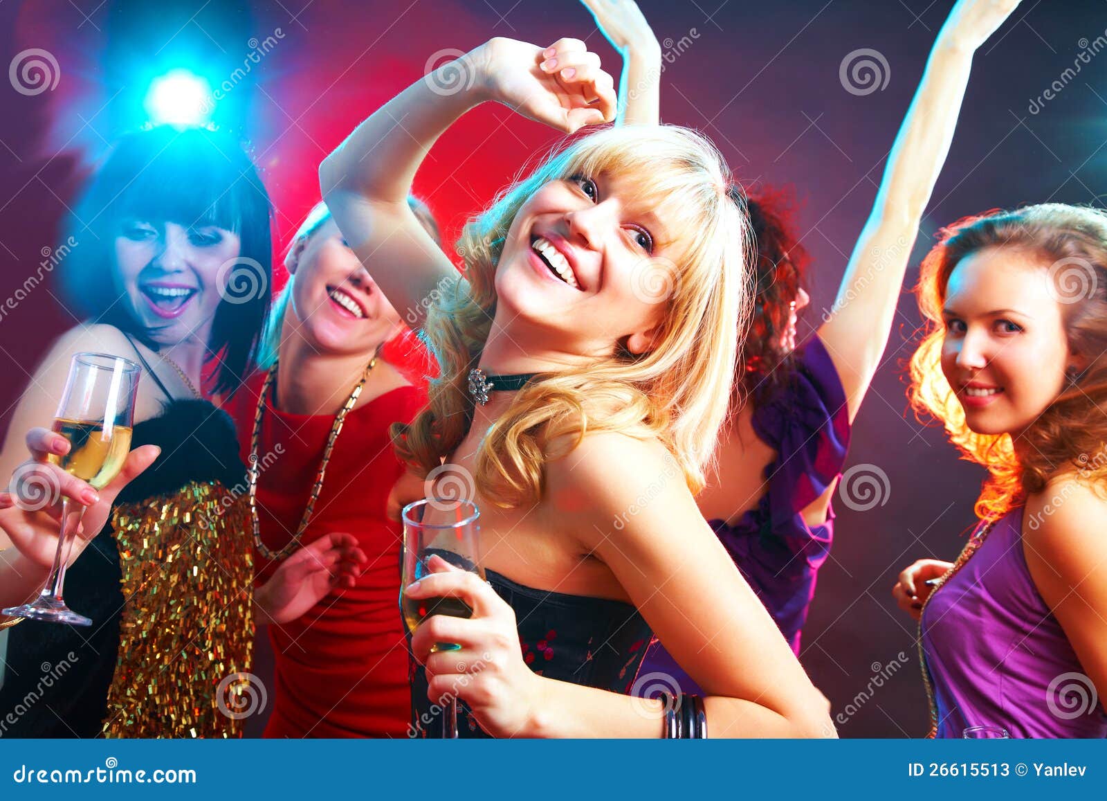 Youth party stock image. Image of happiness, hair, dance - 26615513