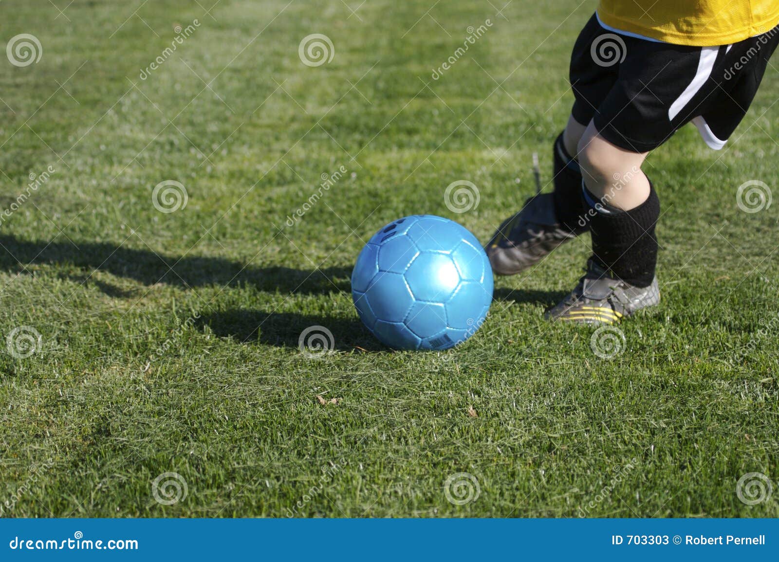 Youth Soccer (Kicking) stock image. Image of kick, competition 703303