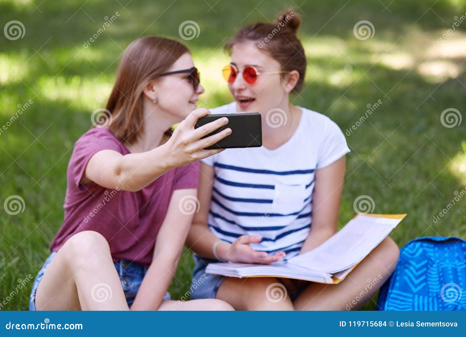 two best friends teenage girls together having fun, posing emotional on  white background, besties happy smiling, making selfie, lifestyle people  concept Stock Photo | Adobe Stock