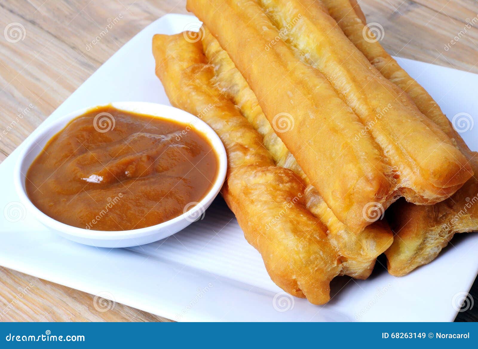 Youtiao Or Fried Bread Stick Stock Image - Image of 