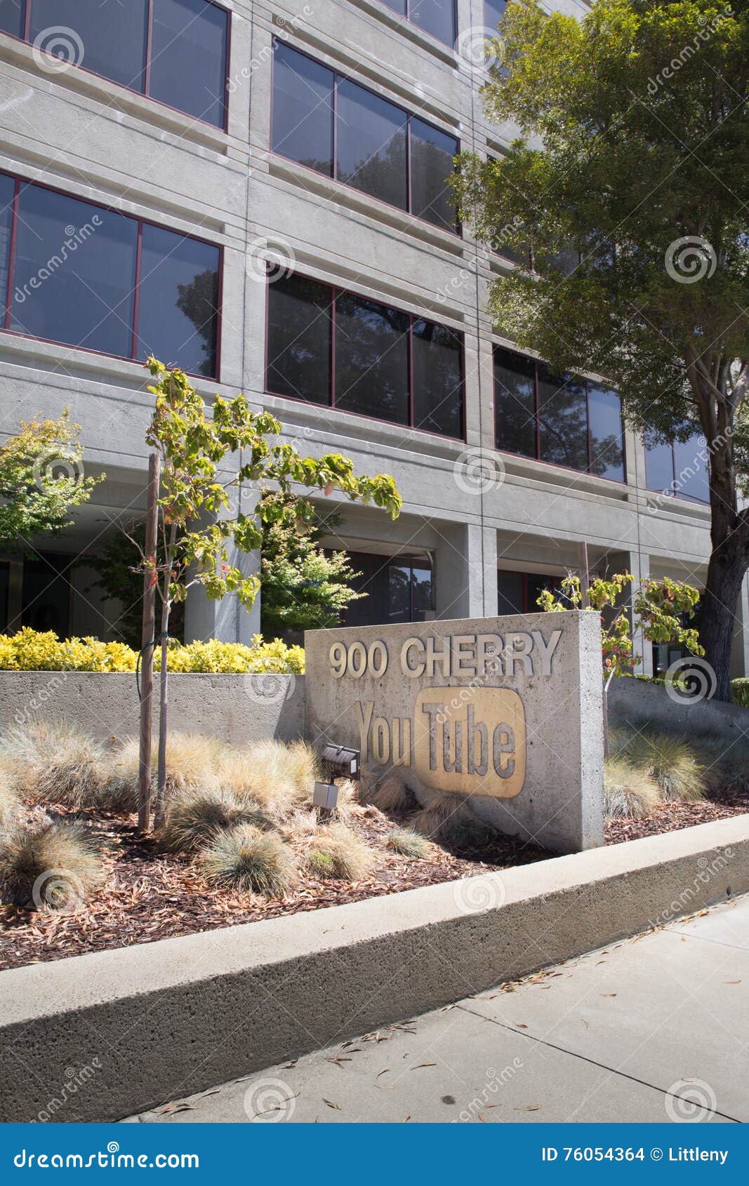 Youtube Headquarters editorial stock image. Image of headquarters