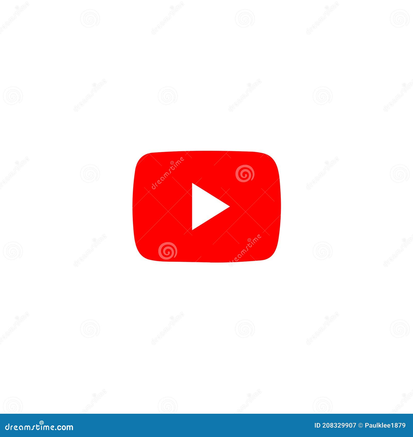 Youtube Logo Editorial Illustrative on White Background Editorial  Photography - Illustration of pirelli, background: 208329907