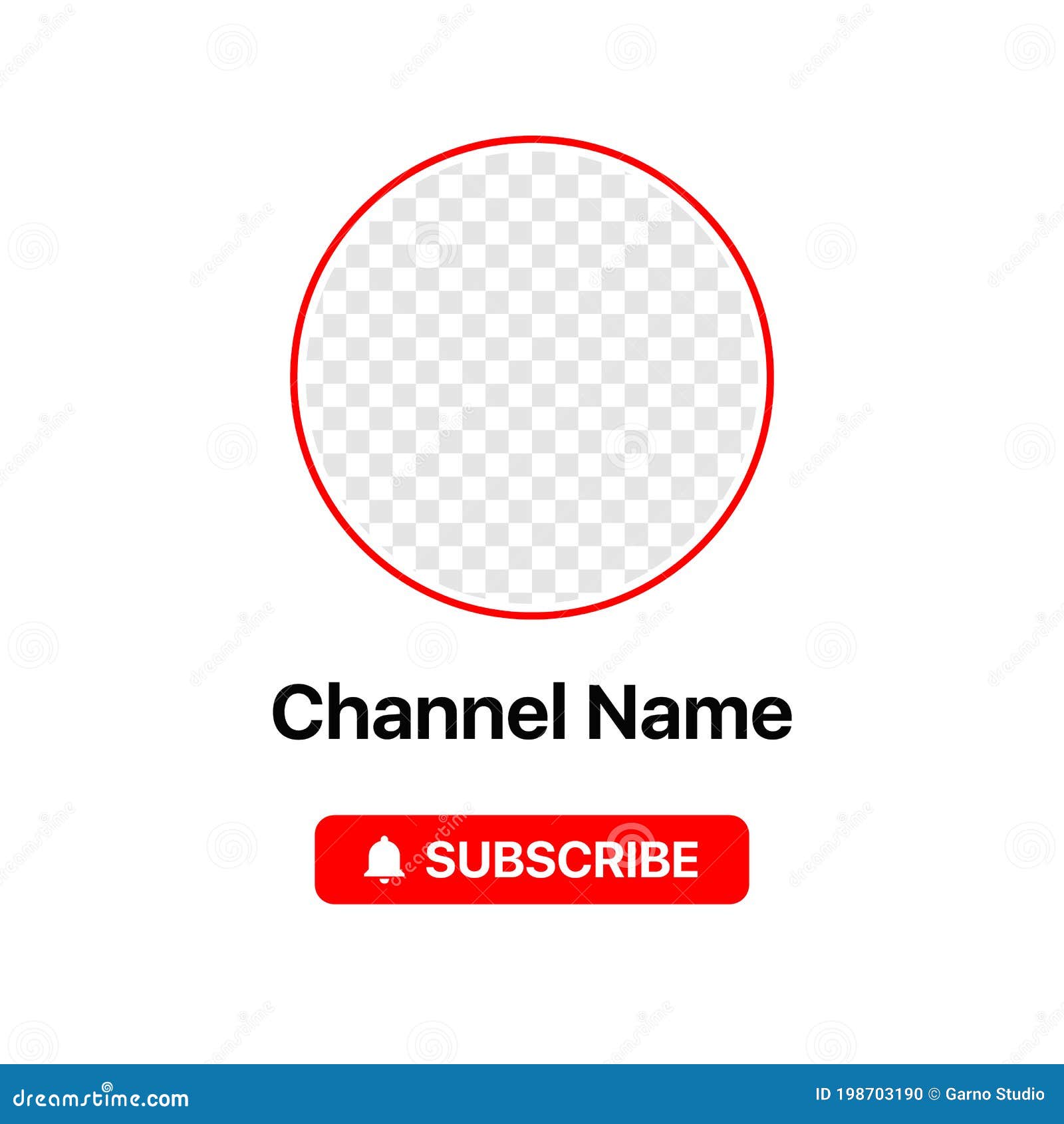 Youtube Profile Icon Interface Subscribe Button Channel Name Transparent Placeholder Put Your Photo Under Background Stock Vector Illustration Of Channel Round Youtube Profile Icon Interface Subscribe Button Channel Name Transparent Placeholder Put Your Photo Under Background Stock Vector Illustration Of Channel Round
