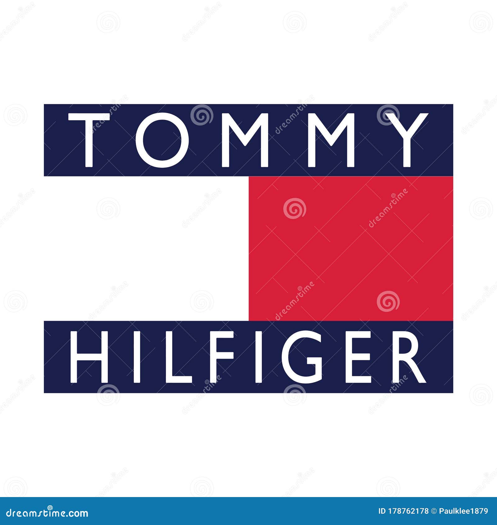 Tommy Hilfiger Logo Vector Illustration Editorial Stock Photo -  Illustration of carden, symbol: 178762178