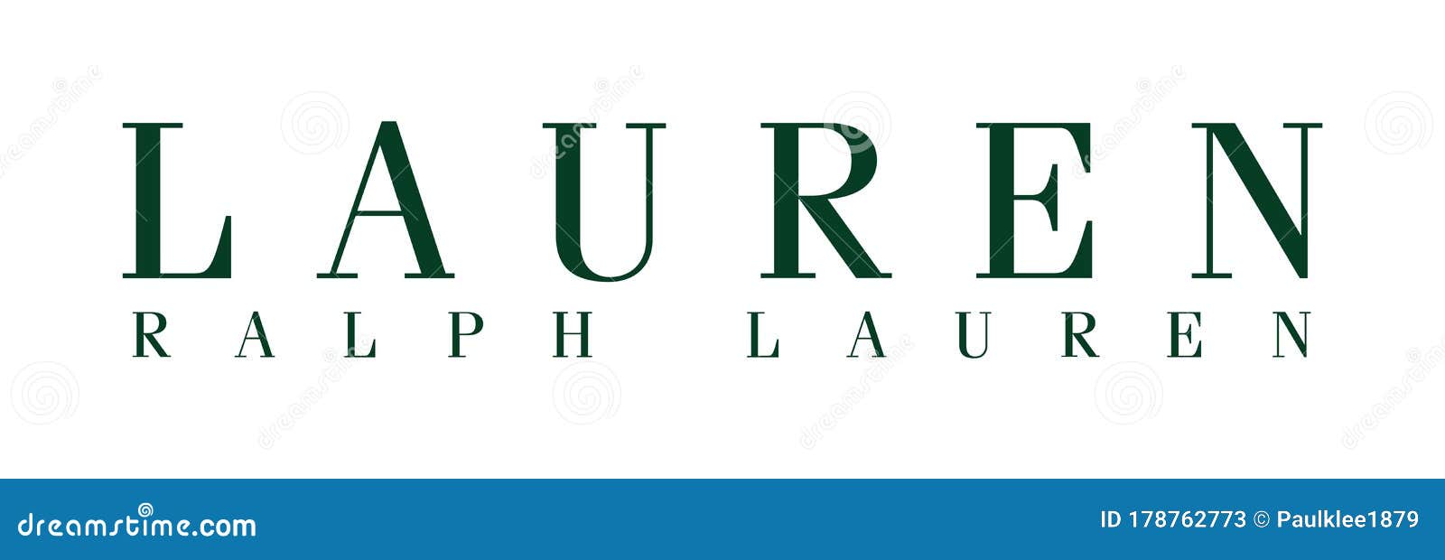 Ralph Lauren Logo Vector Illustration Editorial Stock Photo - Illustration  of label, boutique: 178762773