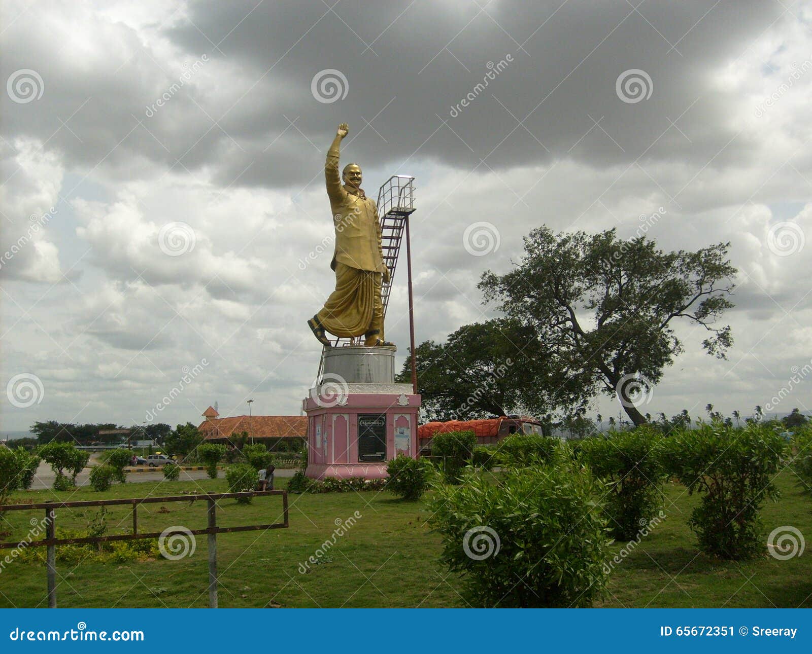 Ysr statue cudapah stock image. Image of india, congress - 65672351