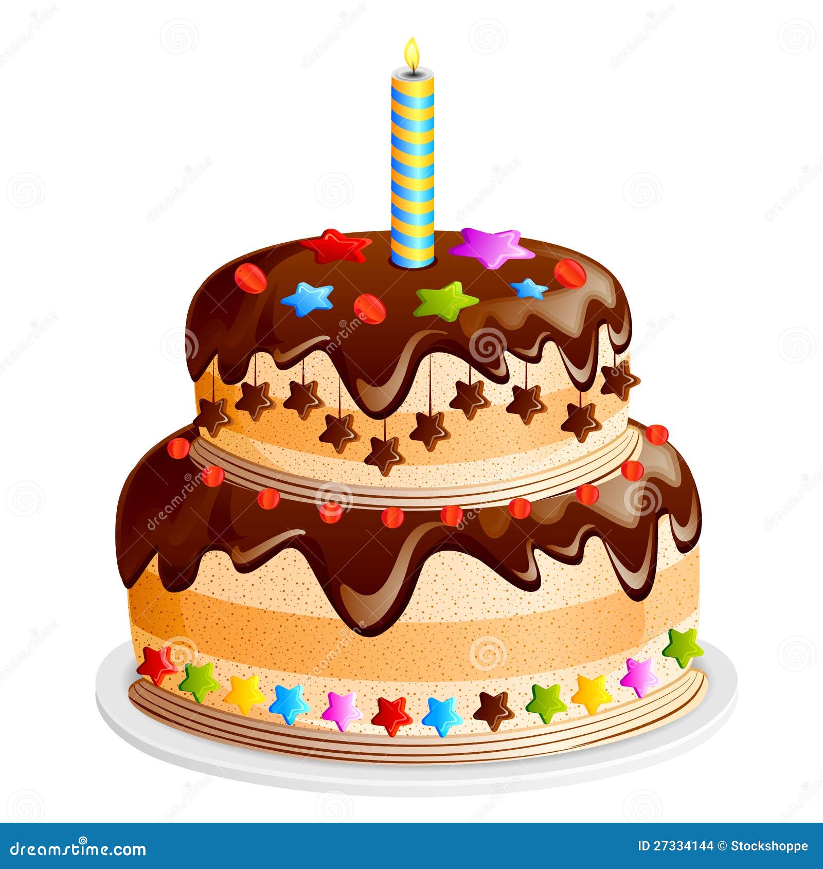 Yummy Cake Stock Images Image 27334144