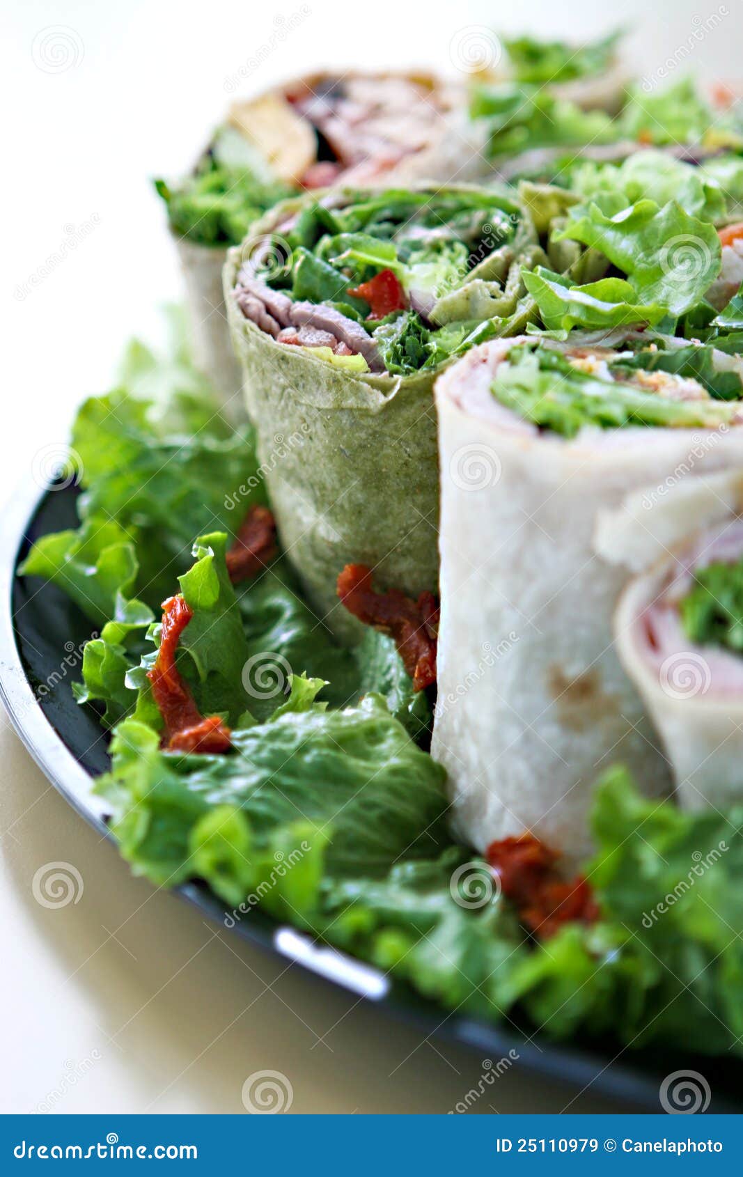 Yummy Wraps stock image. Image of fresh, tortilla, cuts 25110979