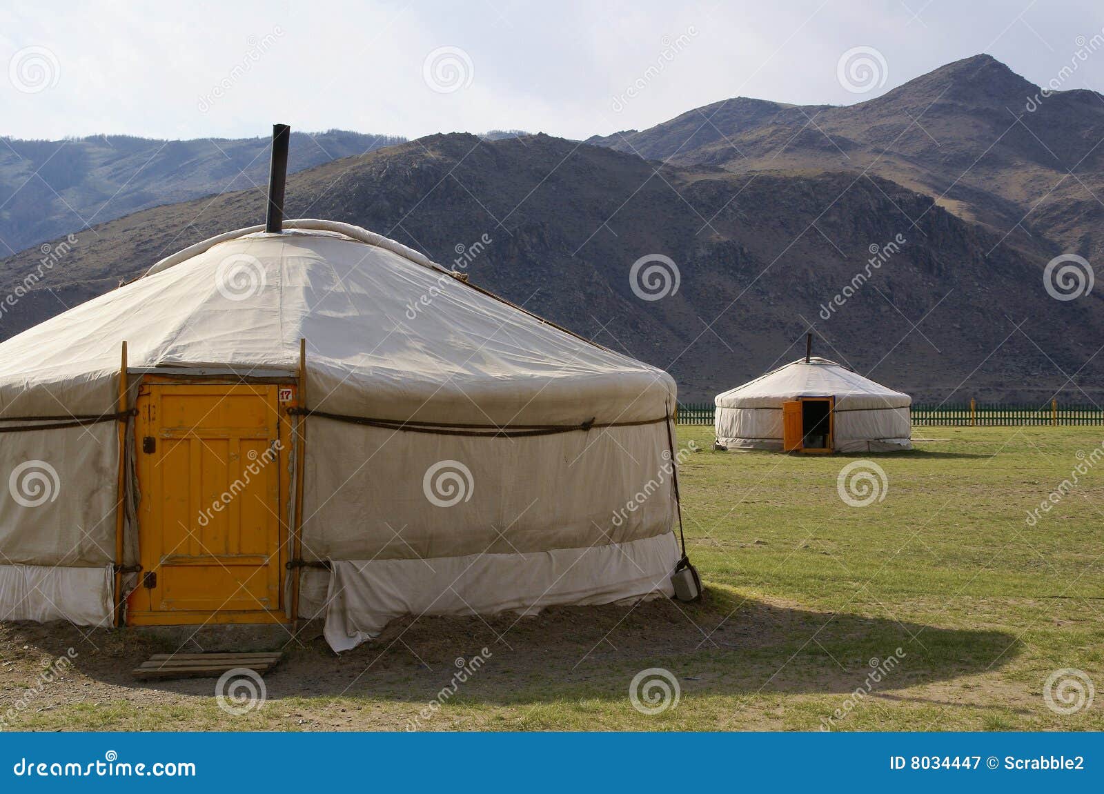 yurt campsite mongolia