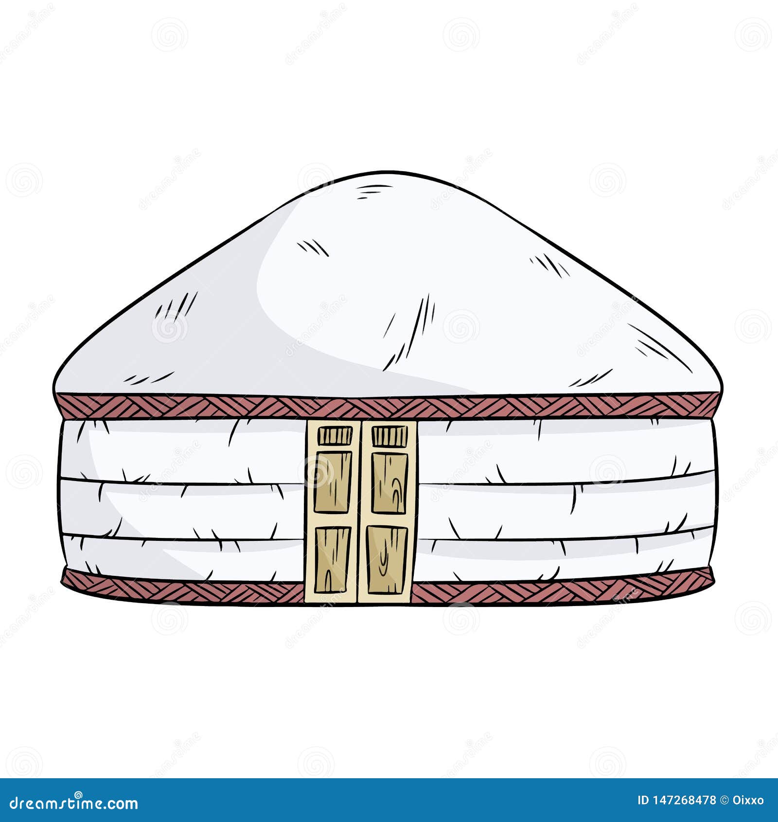 yurta of nomads. turk nomad tent yurt house 